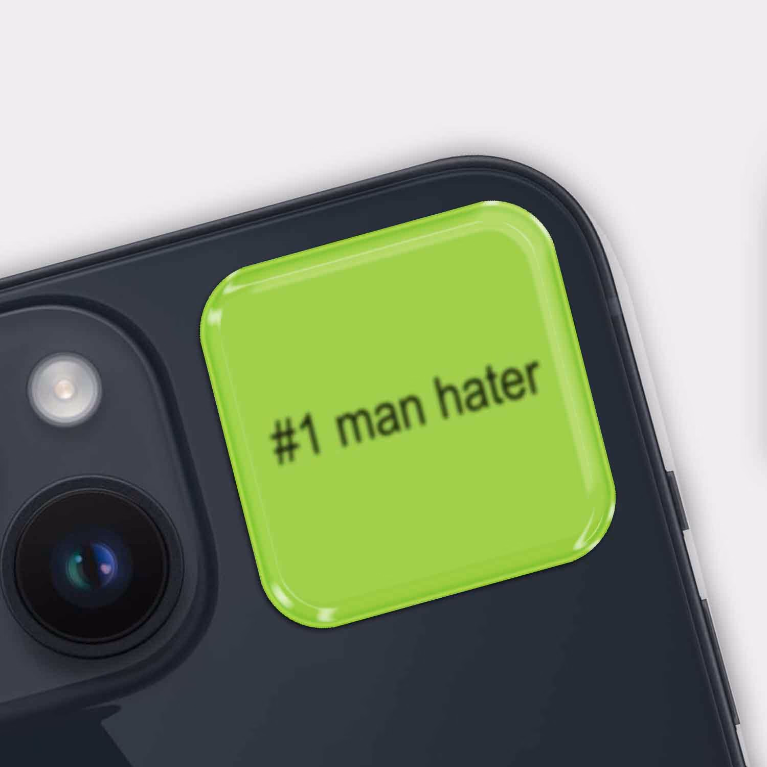 3D стикер "#1 man hater"