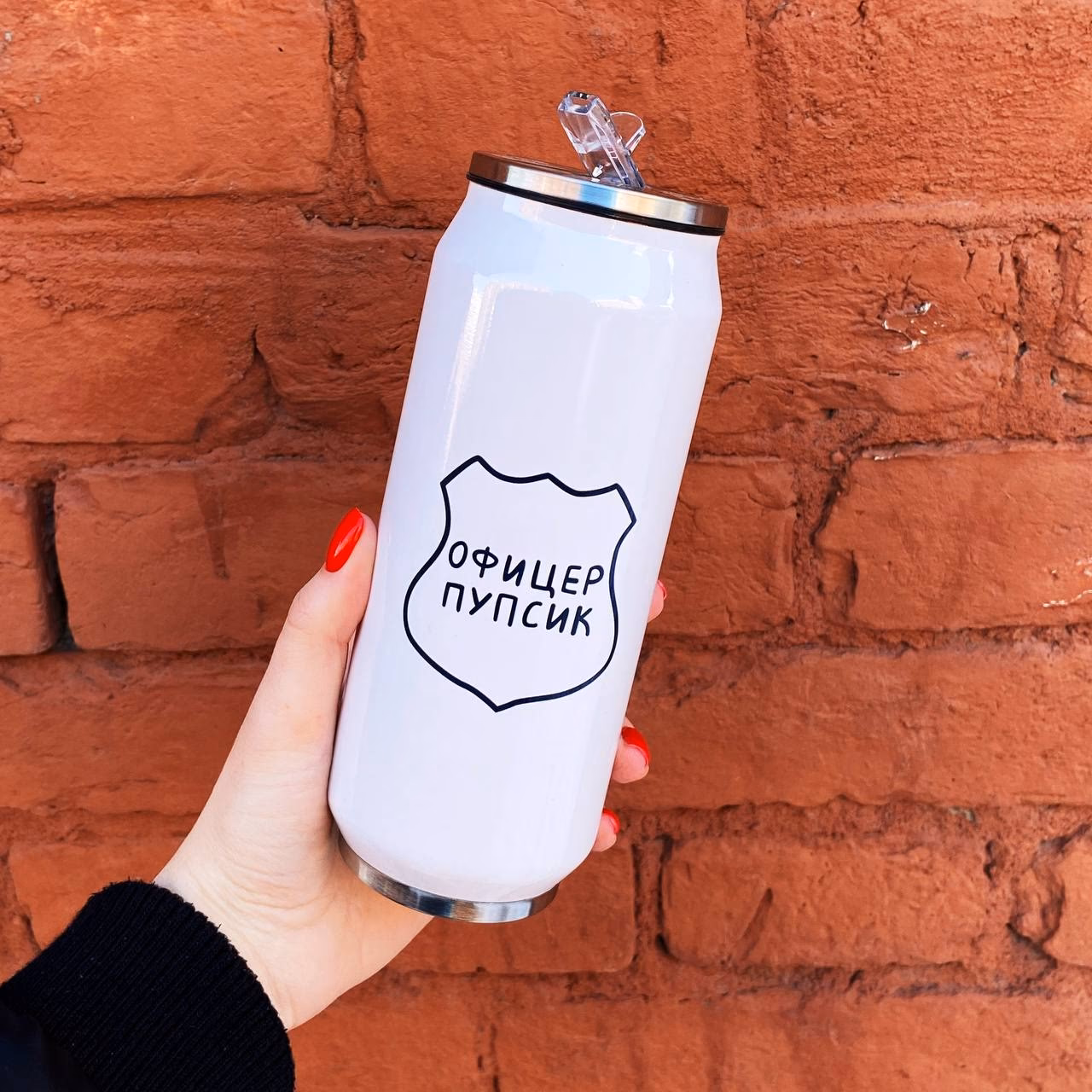 Банка "Офицер пупсик"