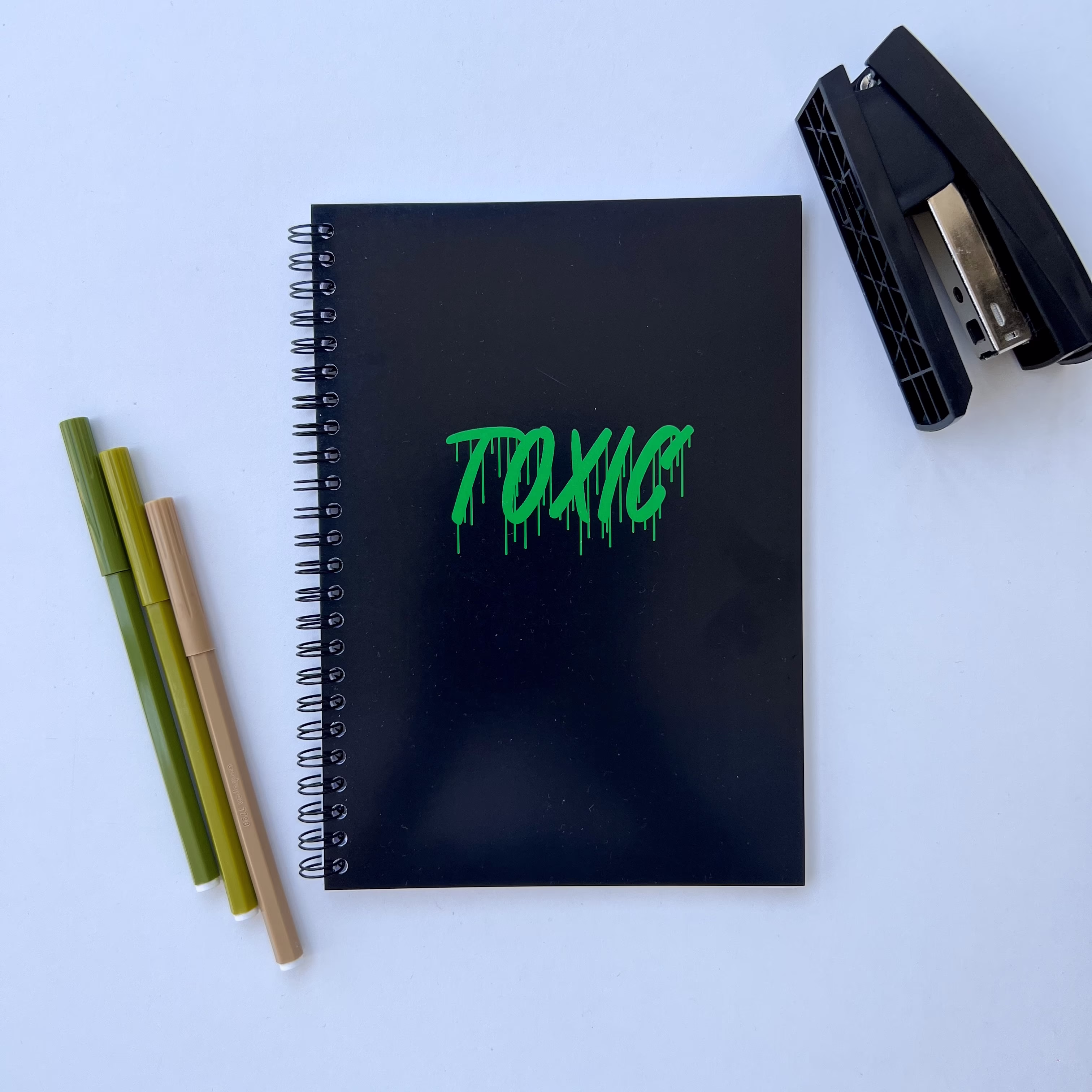Блокнот в точку "TOXIC" sale