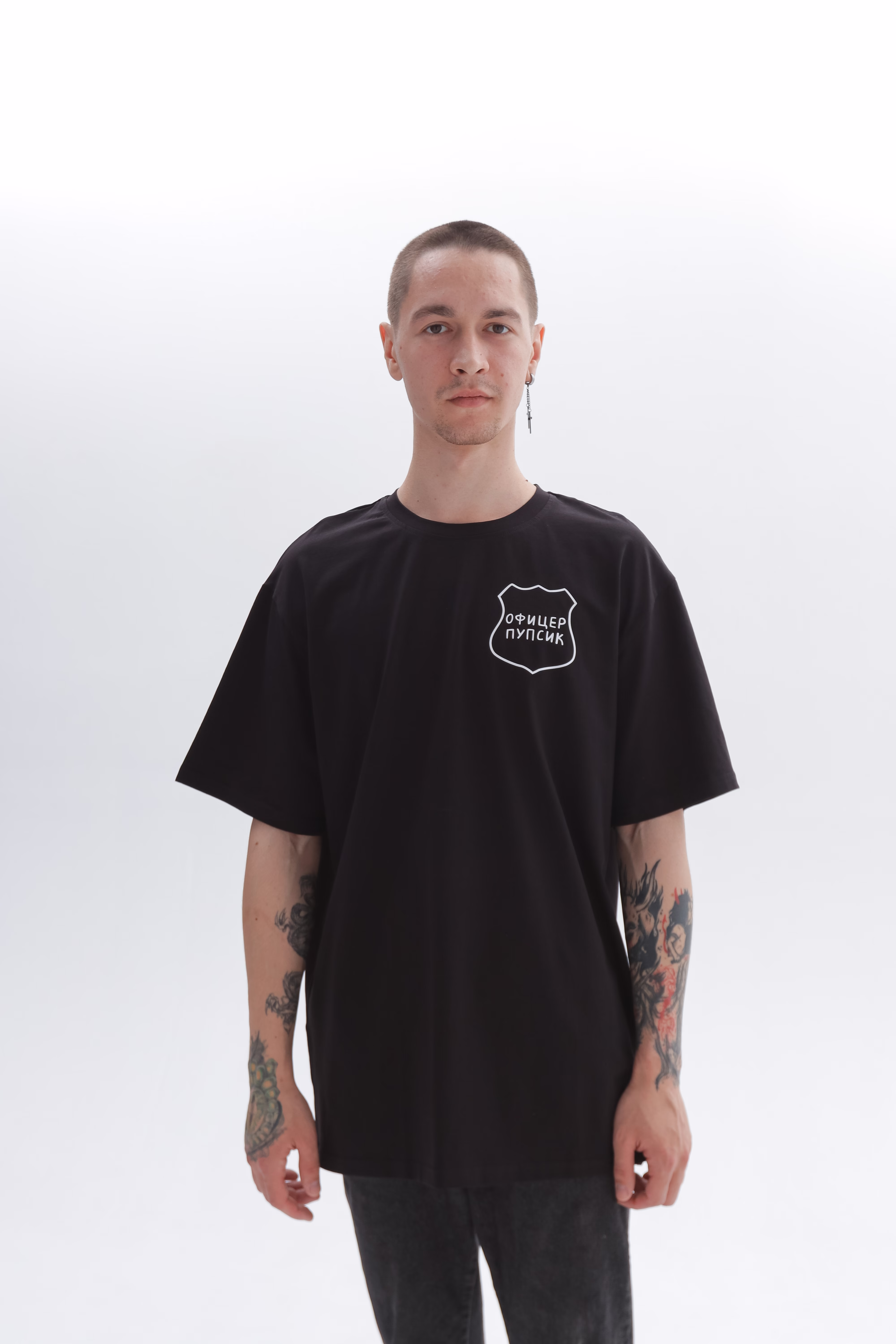 Футболка ПРЕМИУМ  "Офицер пупсик"