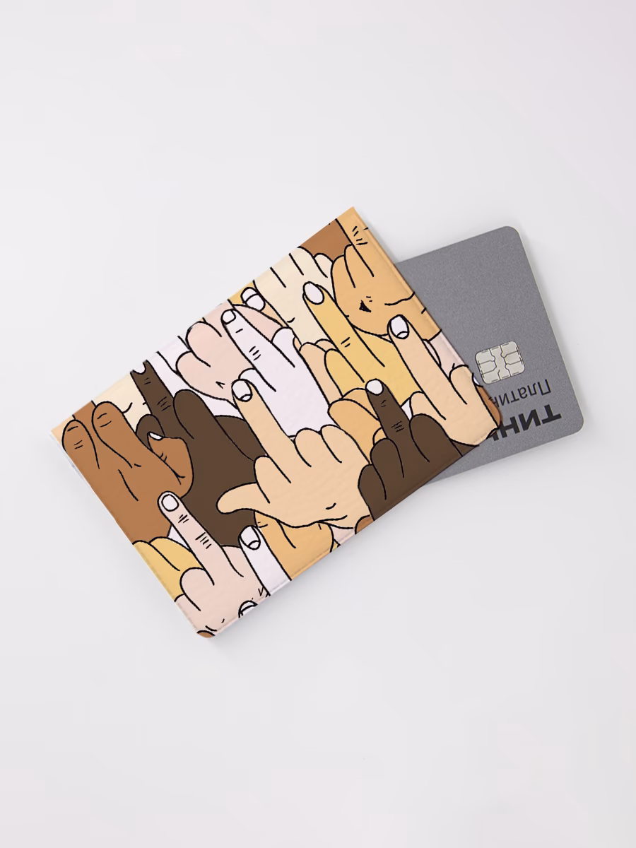 Картхолдер книжка "Факи факушки факули"