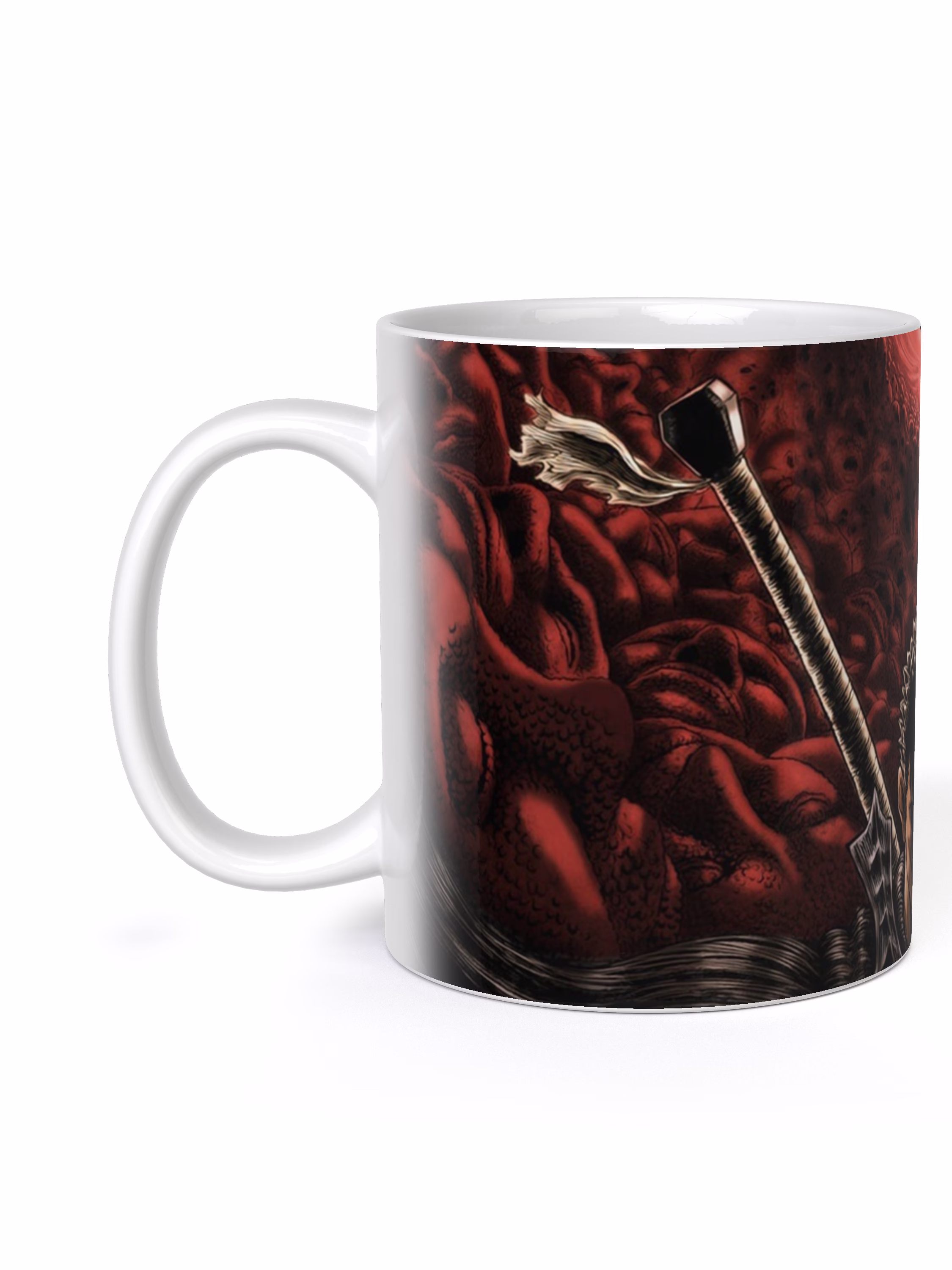 Кружка "Берсерк Гатс в аду"