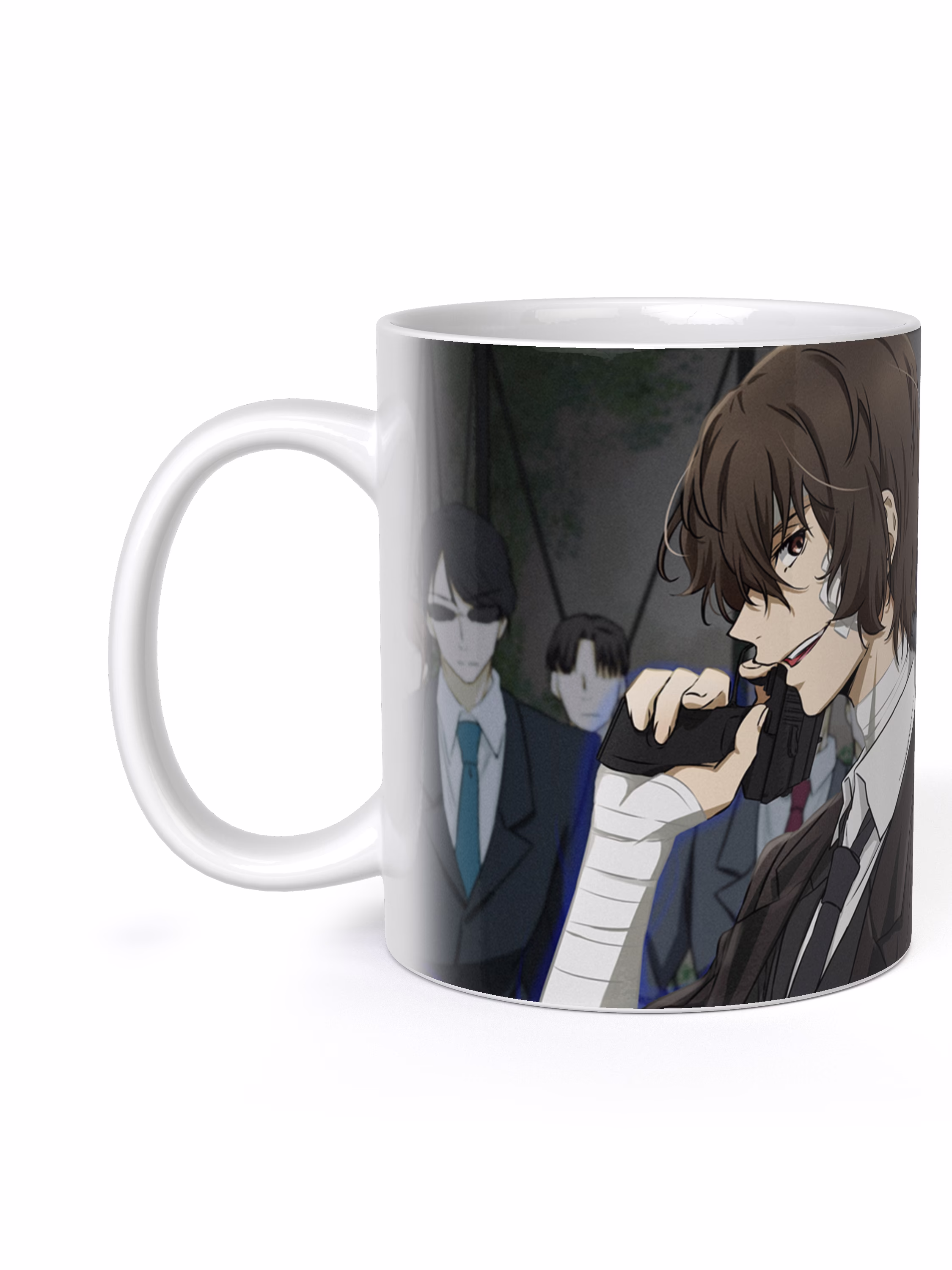 Кружка "Бродячие псы Дазай и Чуя мафия"