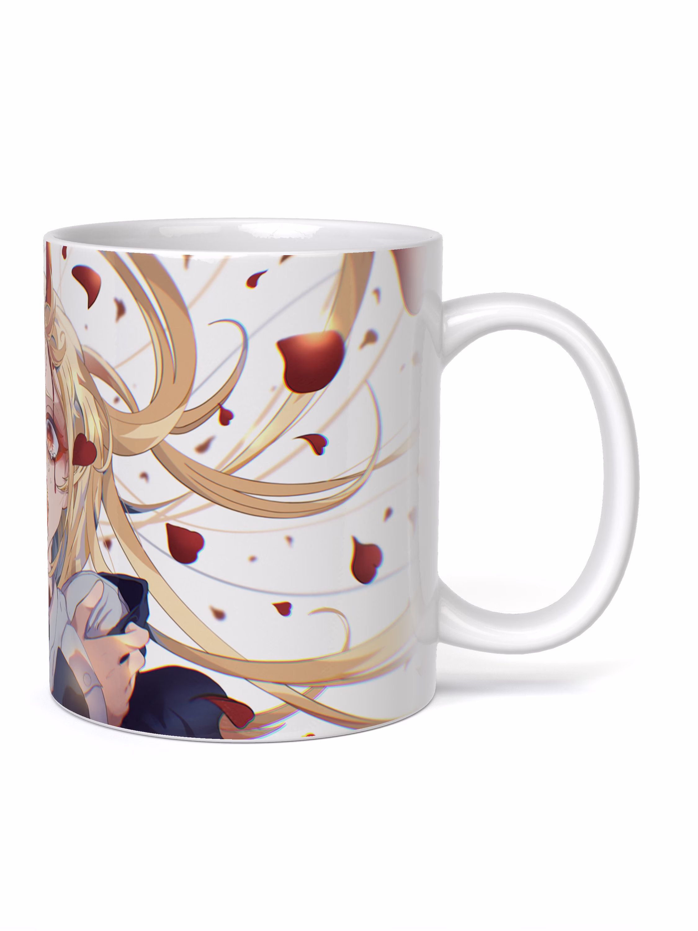 Кружка "Человек-бензопила Пауэр роза"