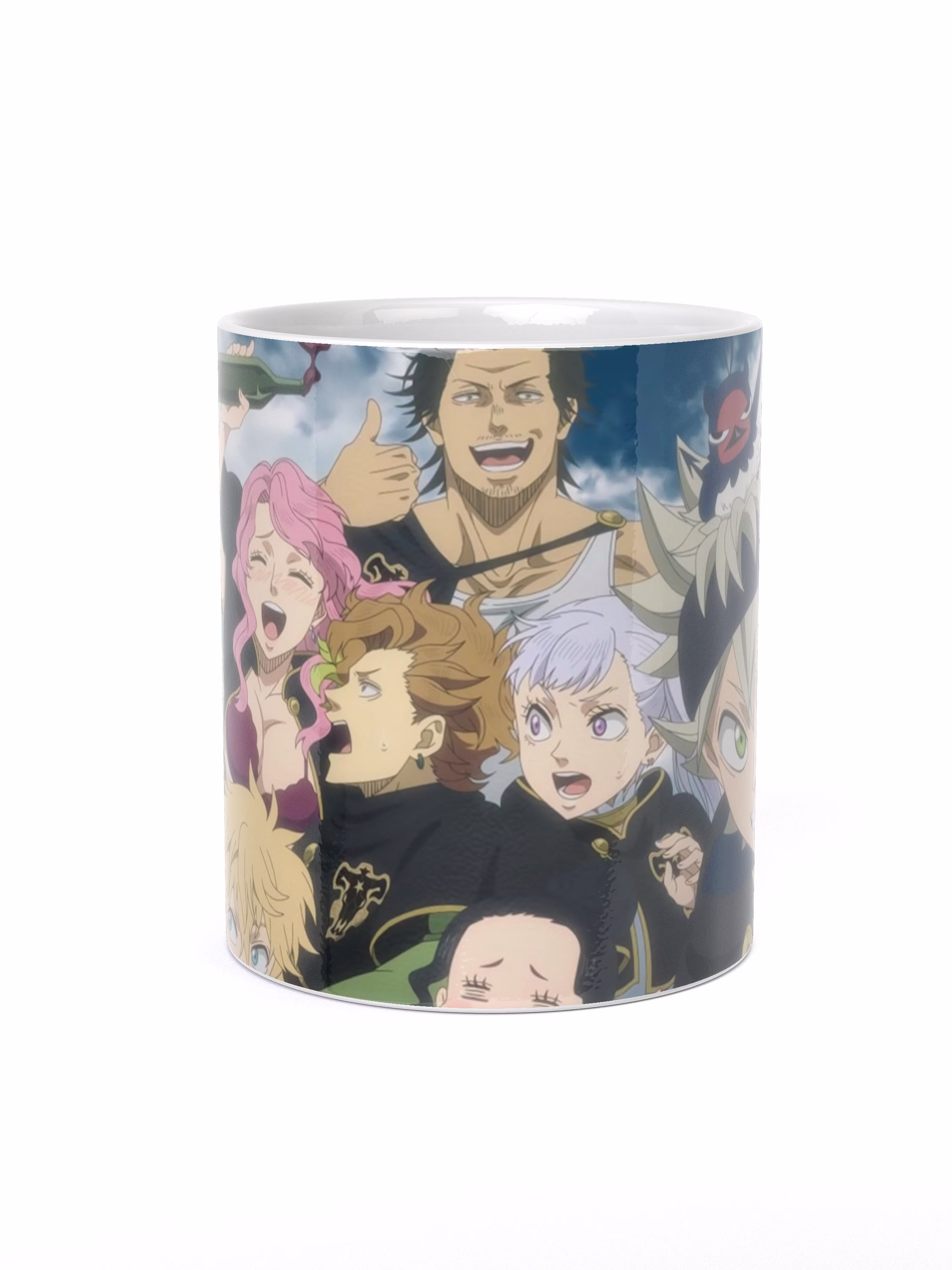 Кружка "Черный клевер Аста и остальные"