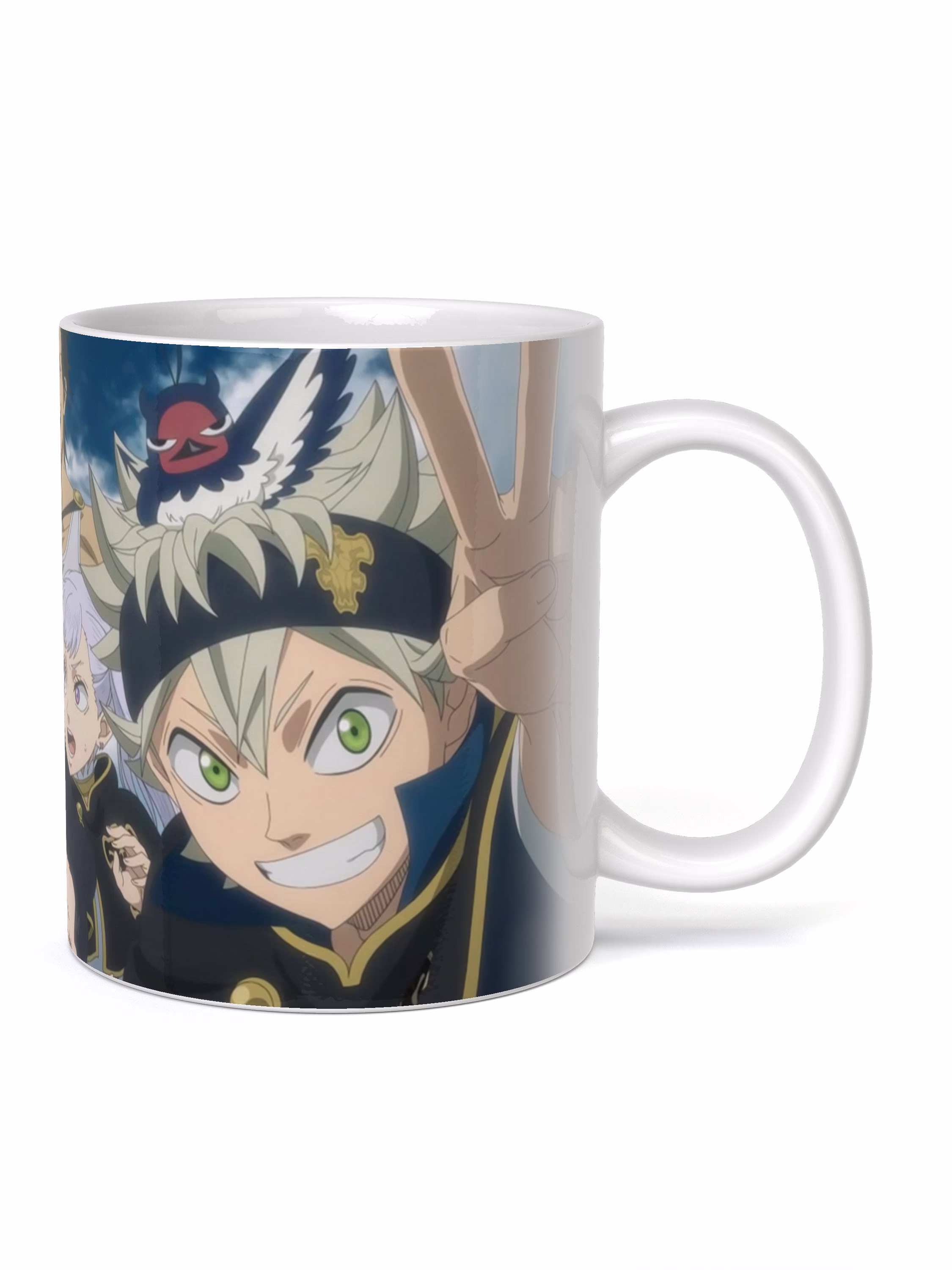 Кружка "Черный клевер Аста и остальные"