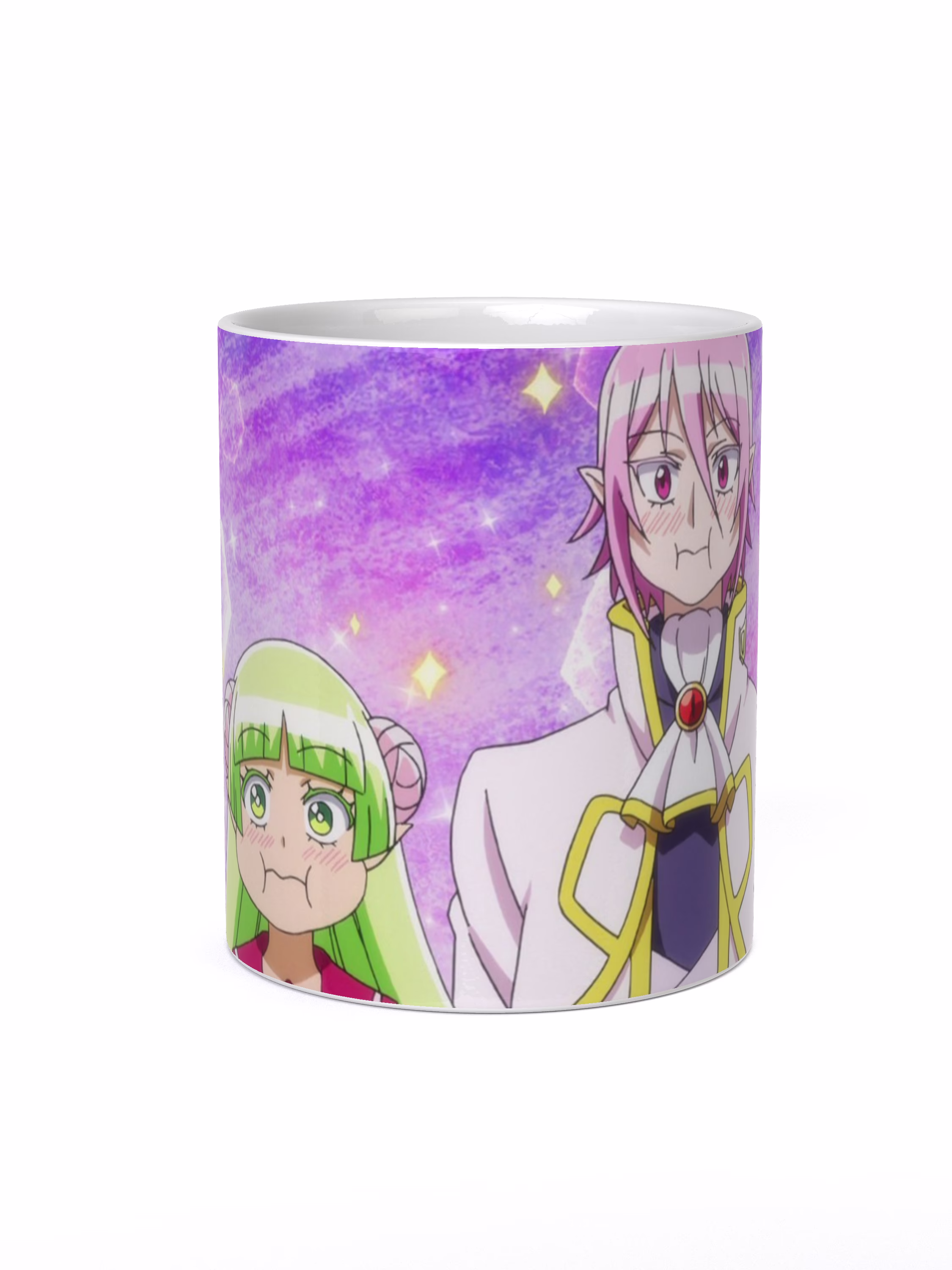 Кружка "Добро пожаловать в ад, Ирума-кун! Клара Валлок и Асмодей Алис"