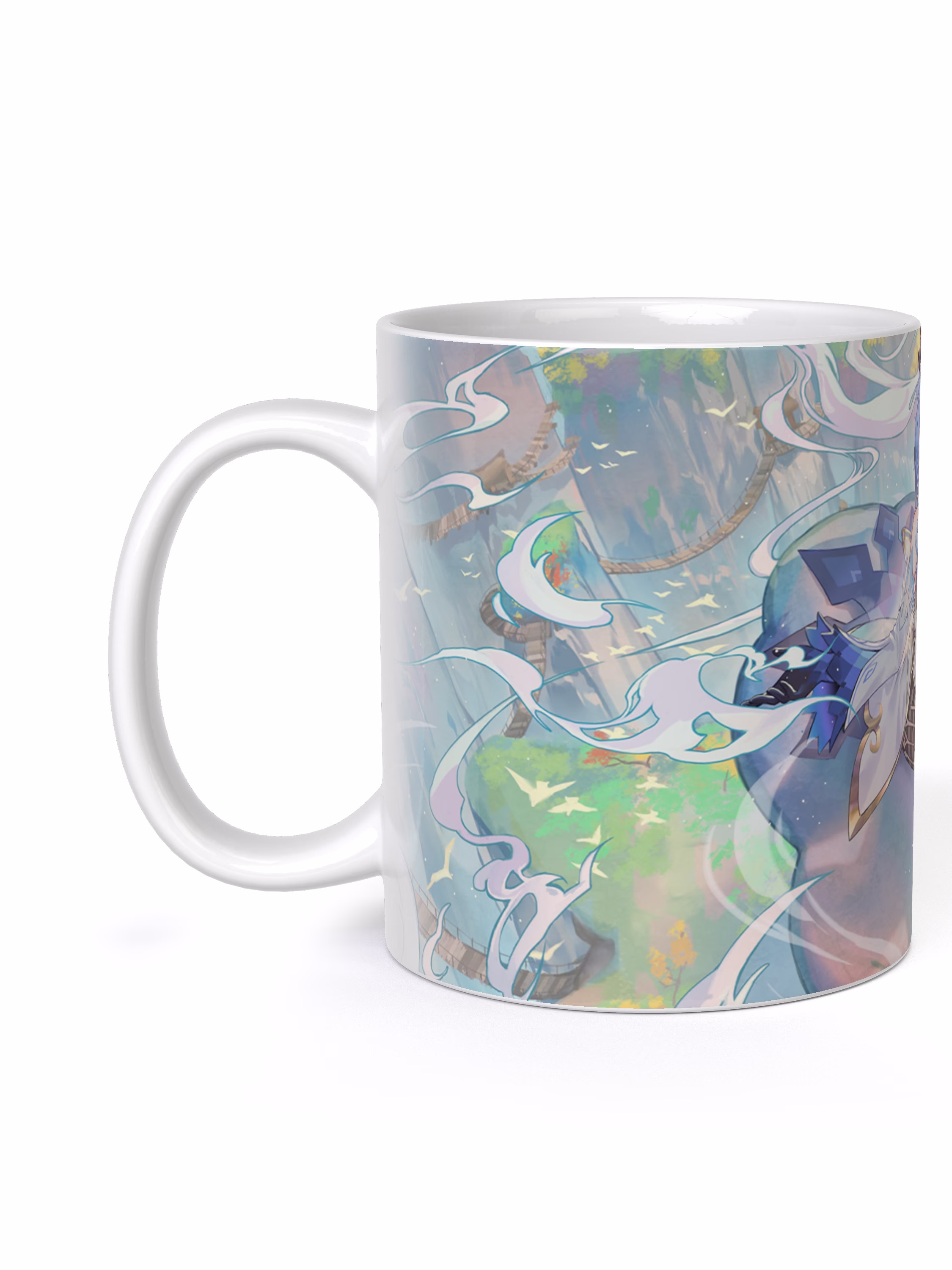 Кружка "Геншин Гань Юй в облаках"