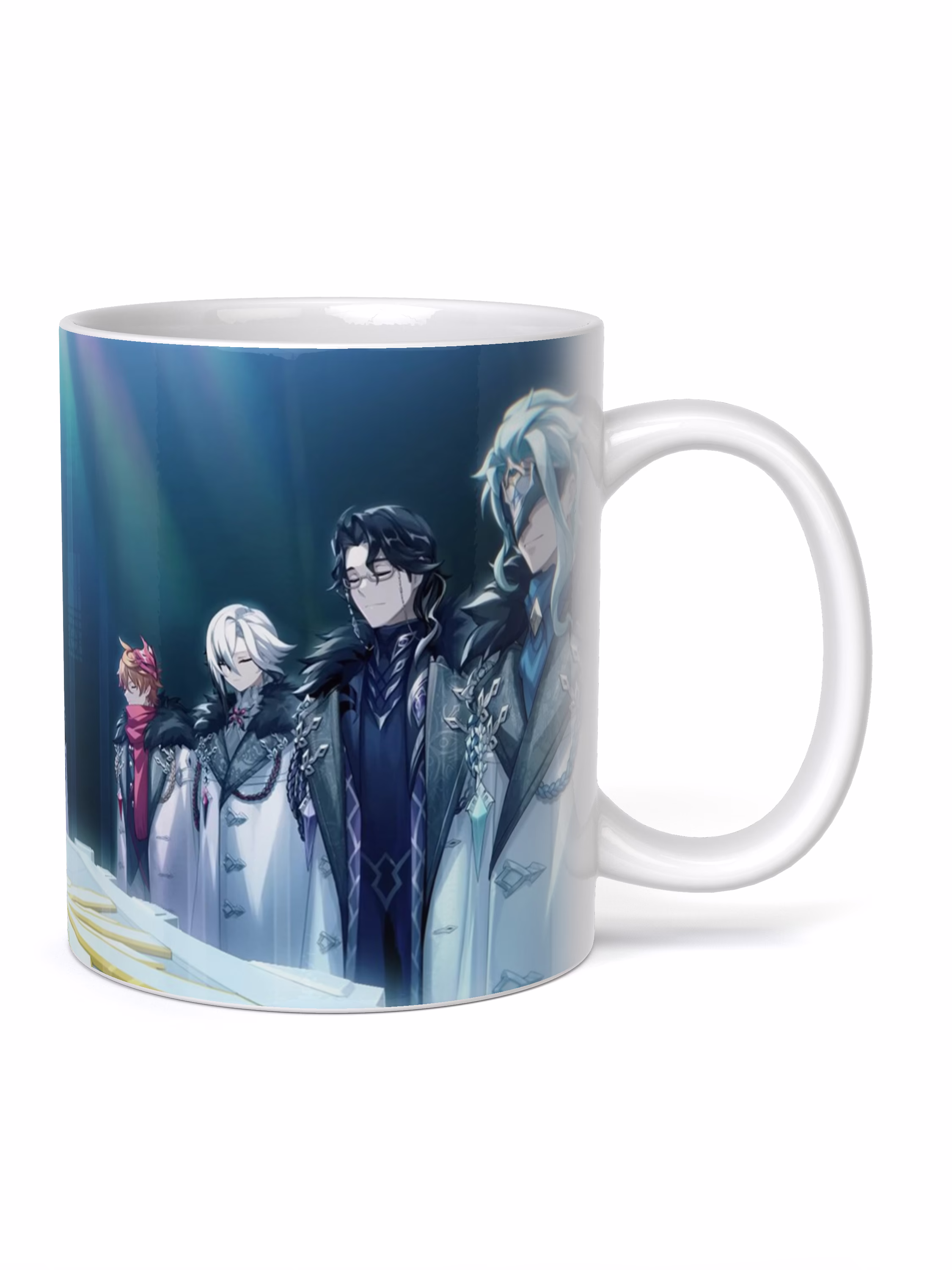 Кружка "Геншин Предвестники Фатуи"