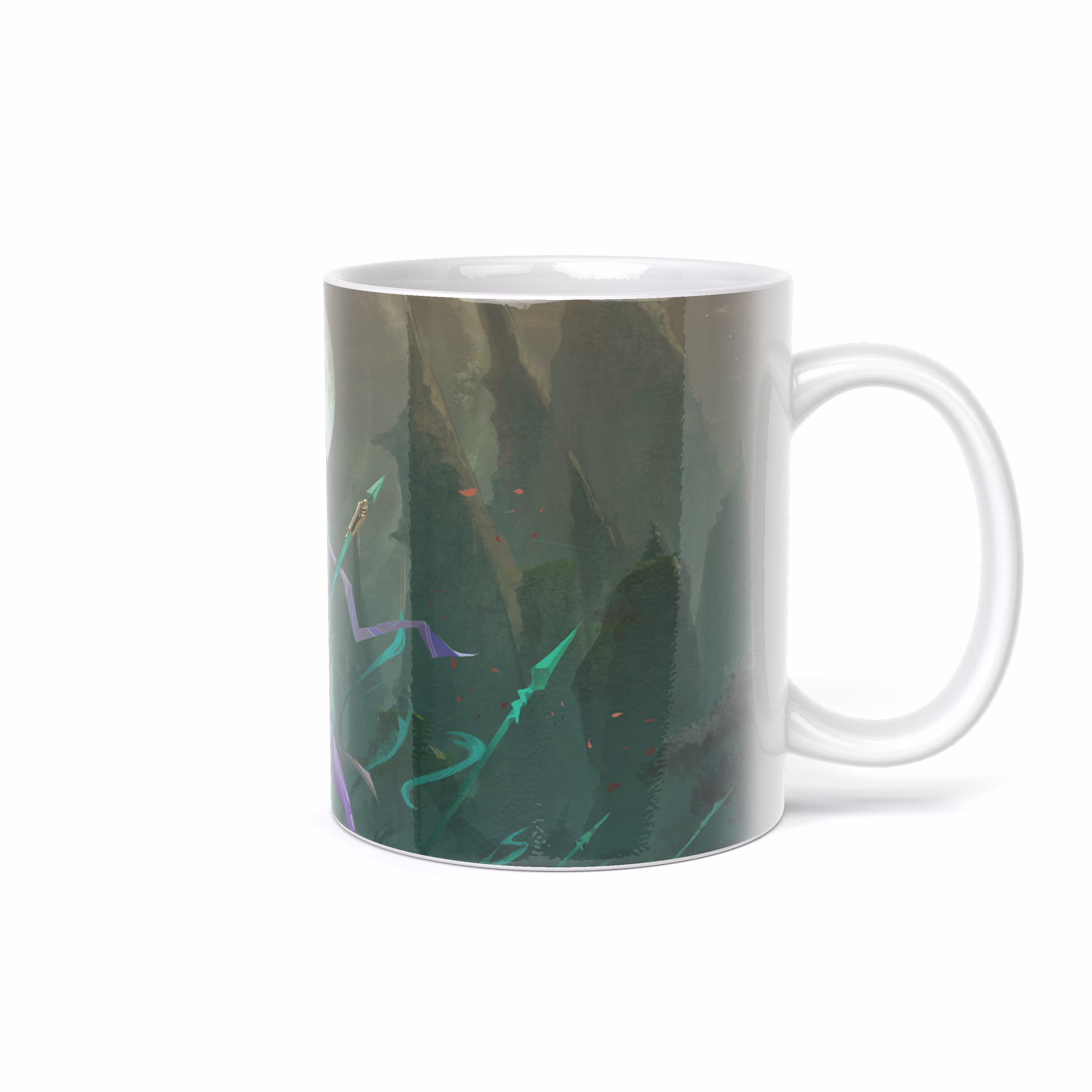 Кружка "Геншин Сяо под луной"