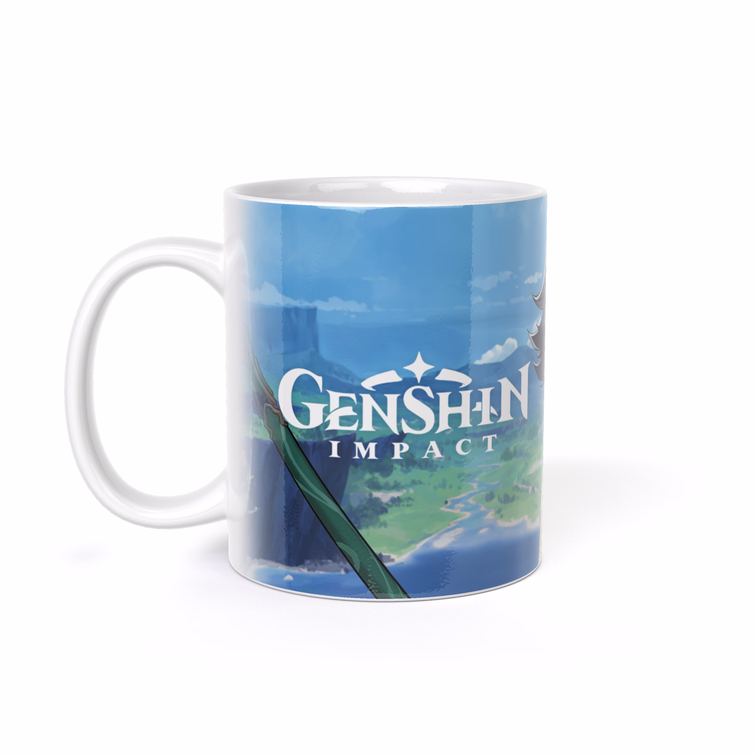 Кружка "Геншин Сяо с маской"