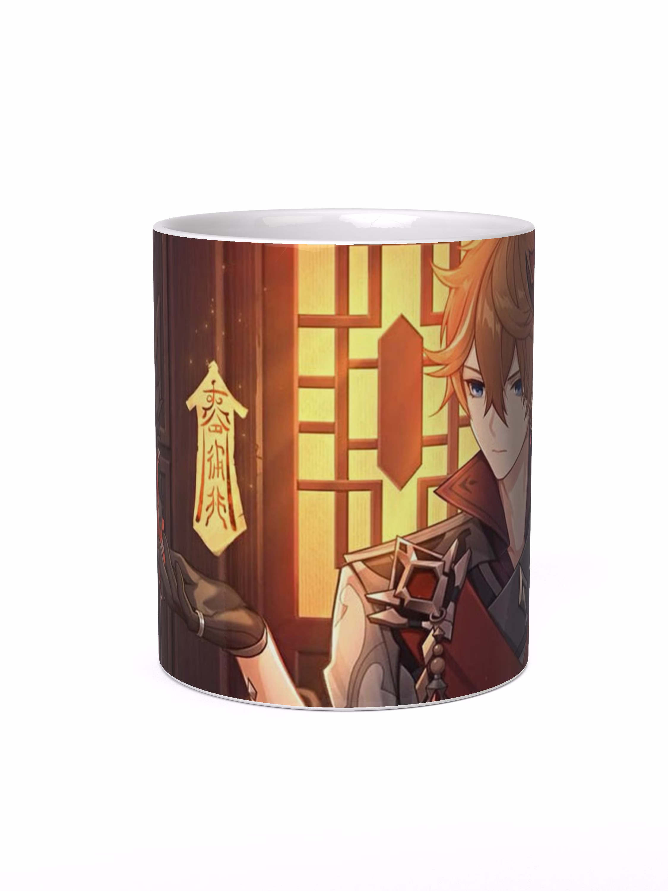 Кружка "Геншин Тарталья печать"