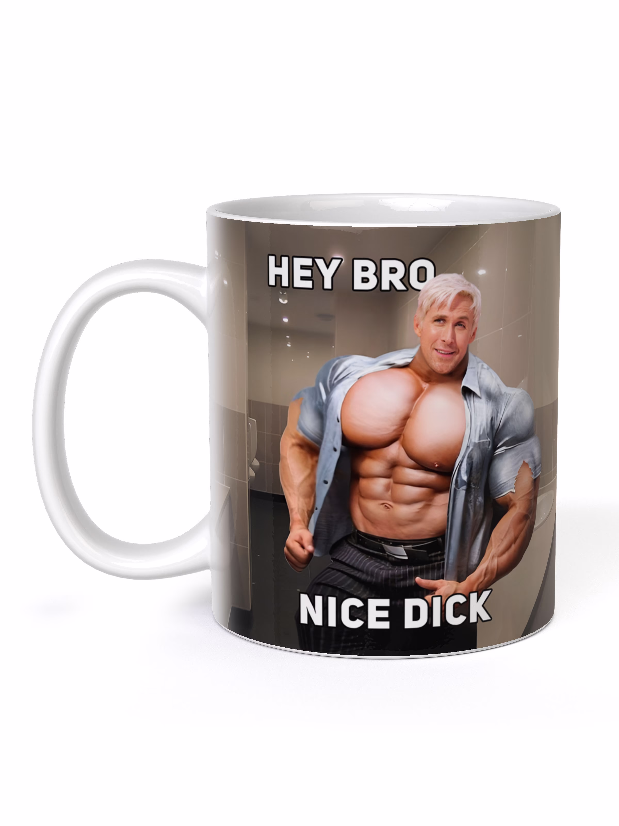 Кружка "Гослинг hey bro"