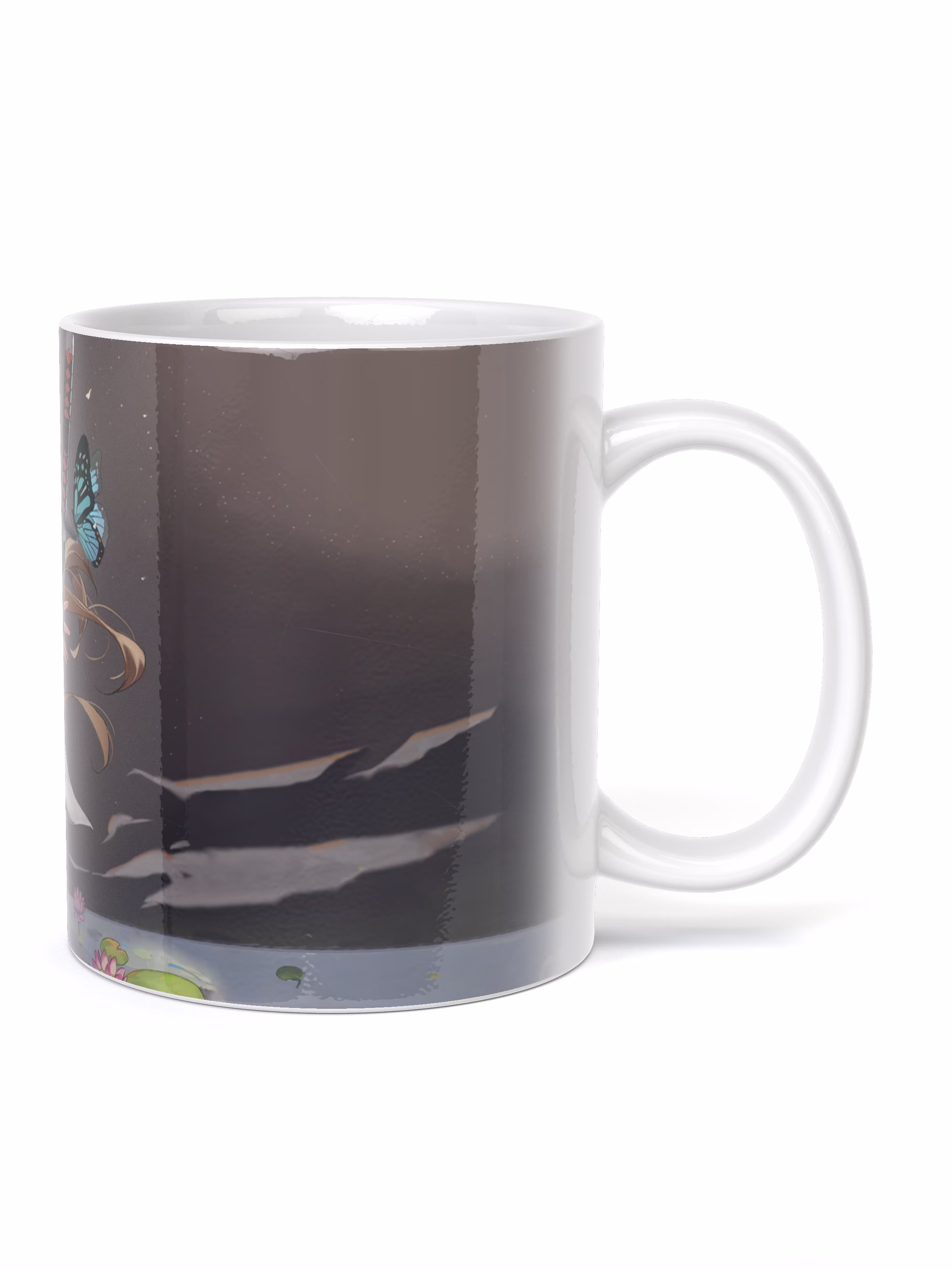 Кружка "Клинок рассекающий демонов. Незуко (с мечом)"