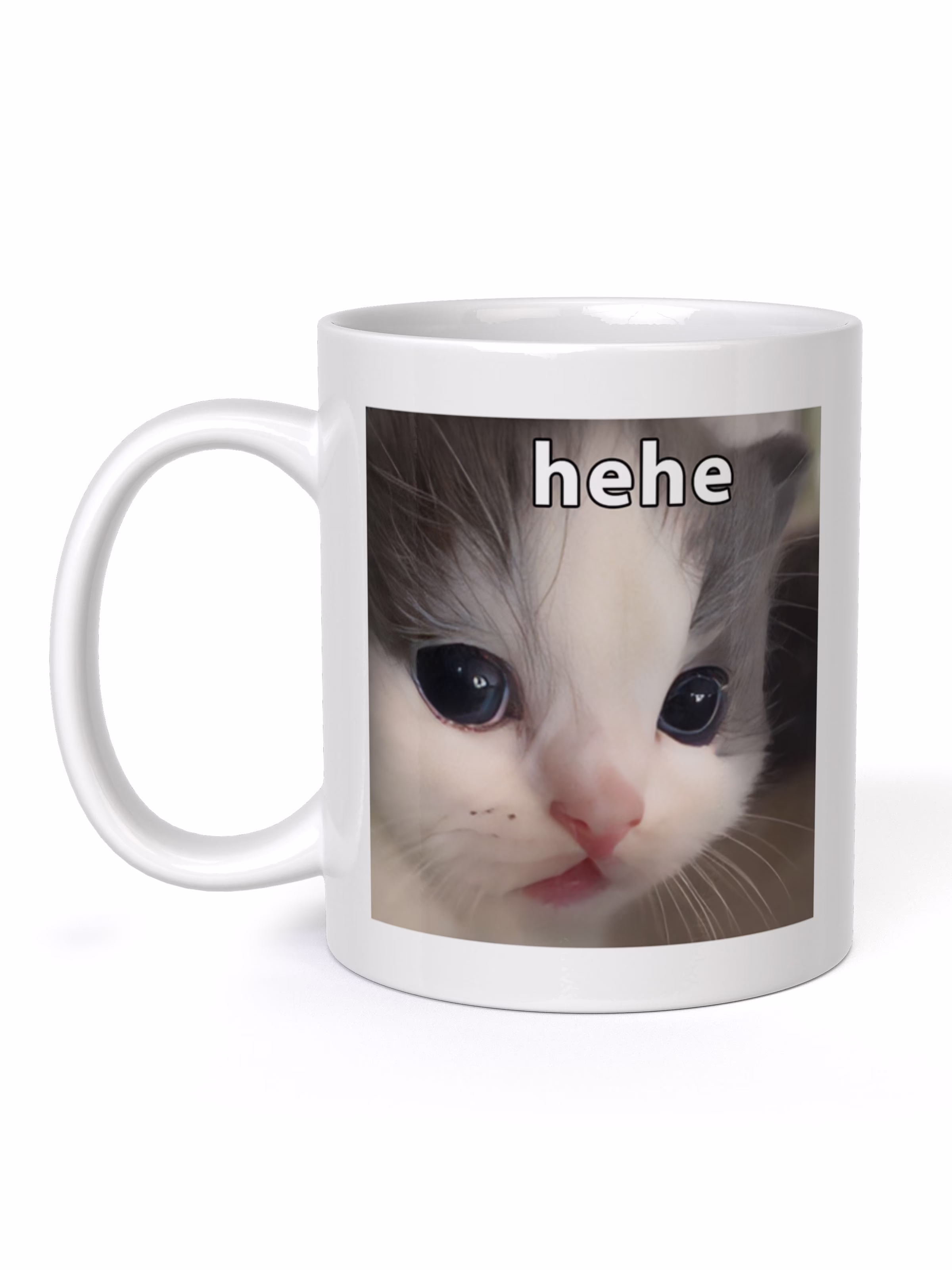 Кружка "Котик hehe"
