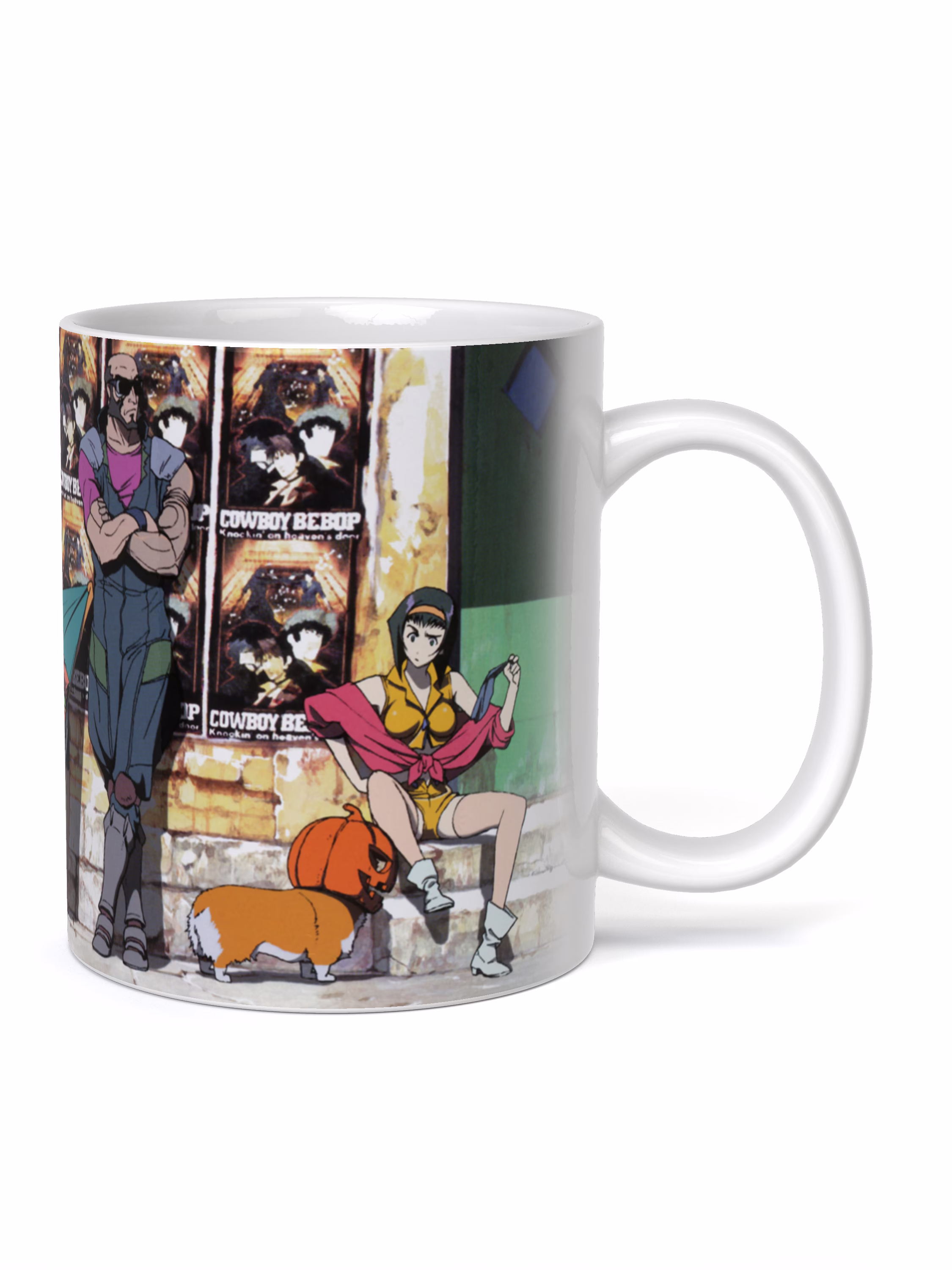 Кружка "Ковбой Бибоп Спайк Эвард Джет Фэй"