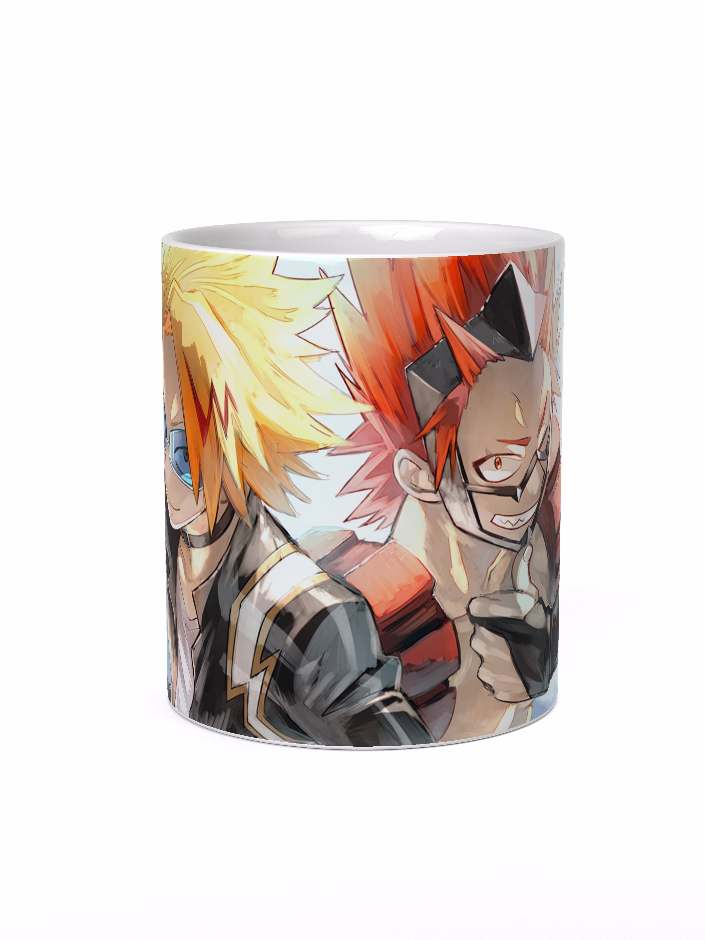Кружка "Моя геройская академия Дэнки Каминари и Эйджиро Киришима"