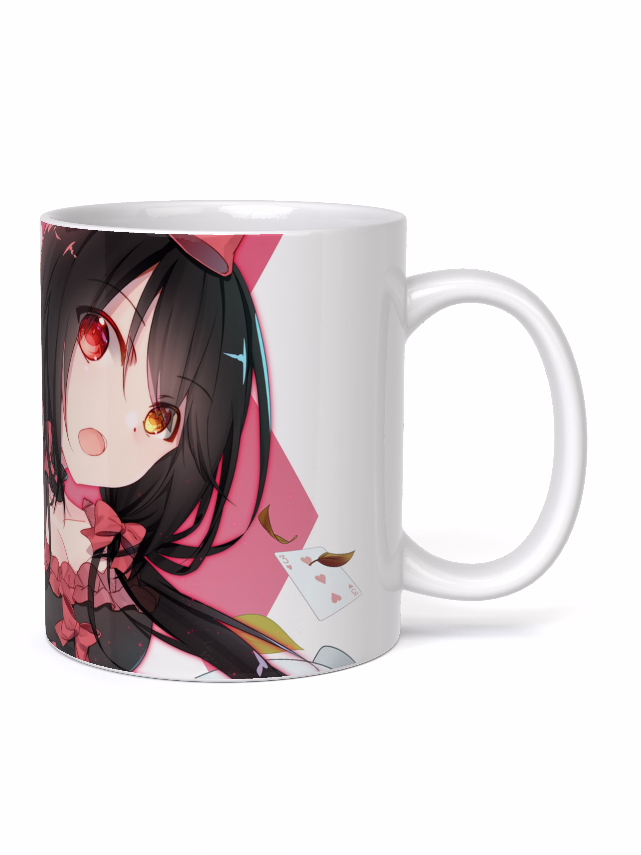 Кружка "Рандеву с жизнью Токисаки Куруми (карты)"