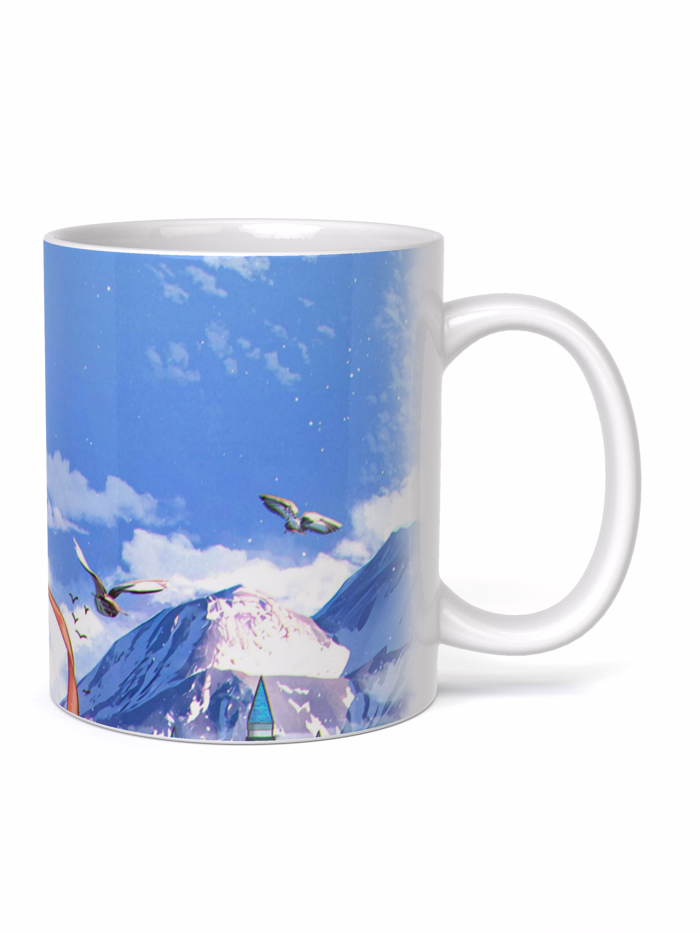 Кружка "Реинкарнация безработного Грейрат Бореас"