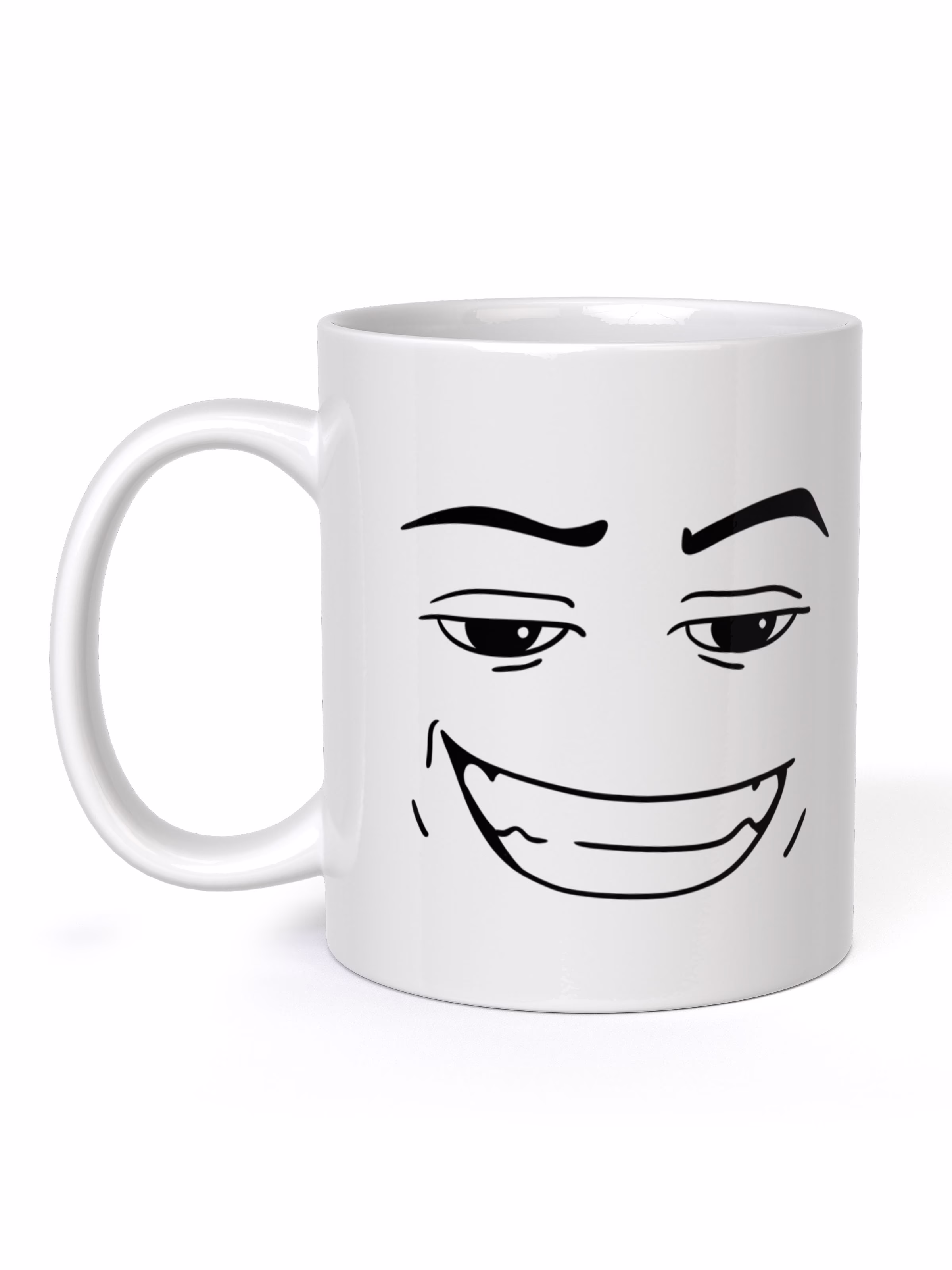 Кружка "Роблокс улыбка мем 2"