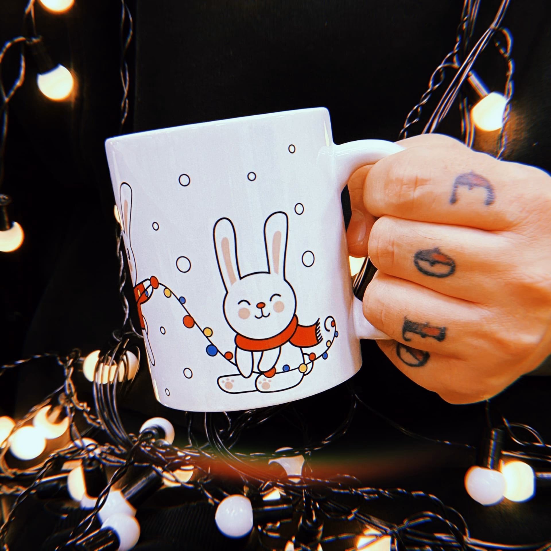 Кружка "С НГ зай"  Новогодняя коллекция