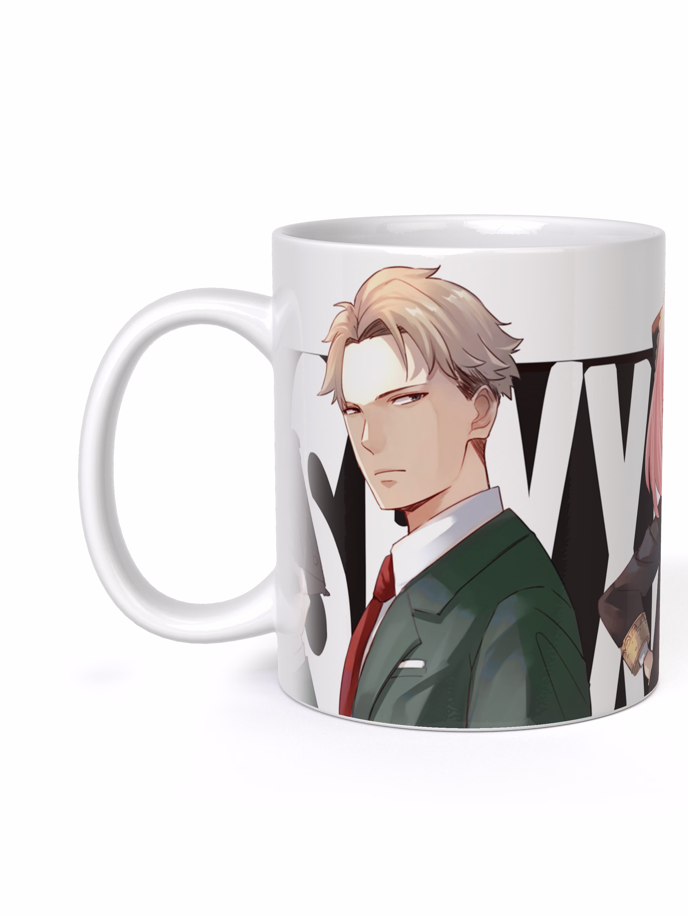 Кружка "Семья шпиона Ллойд Форджер Аня Форджер Йор Форджер"