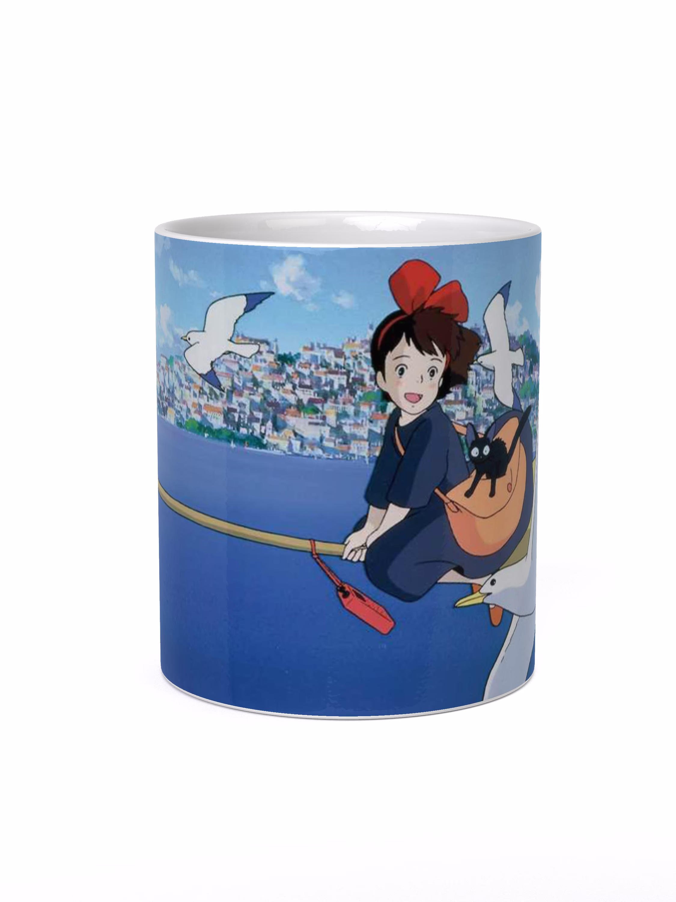 Кружка "Служба Доставки Кики в небе"