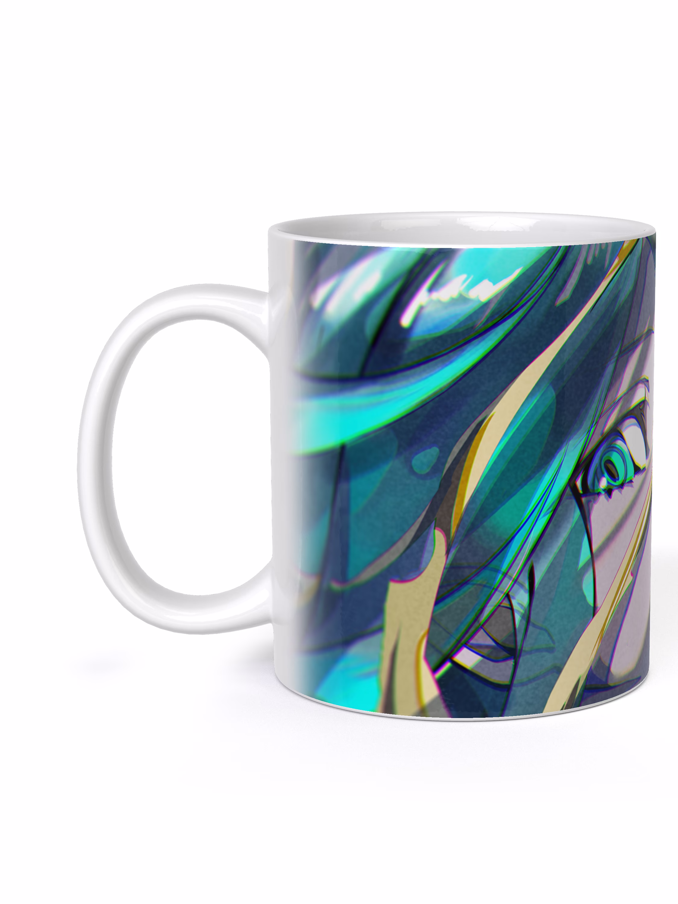 Кружка "Страна самоцветов Фосфофиллит (крупный план)"