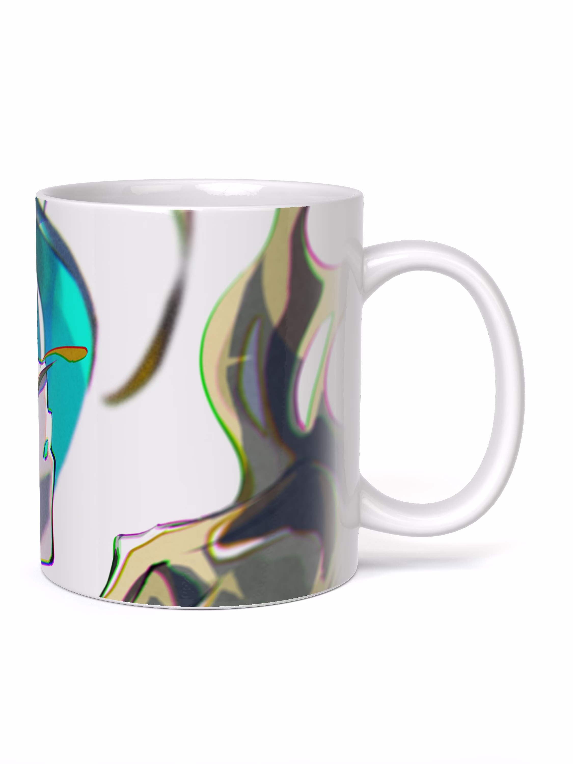 Кружка "Страна самоцветов Фосфофиллит (крупный план)"