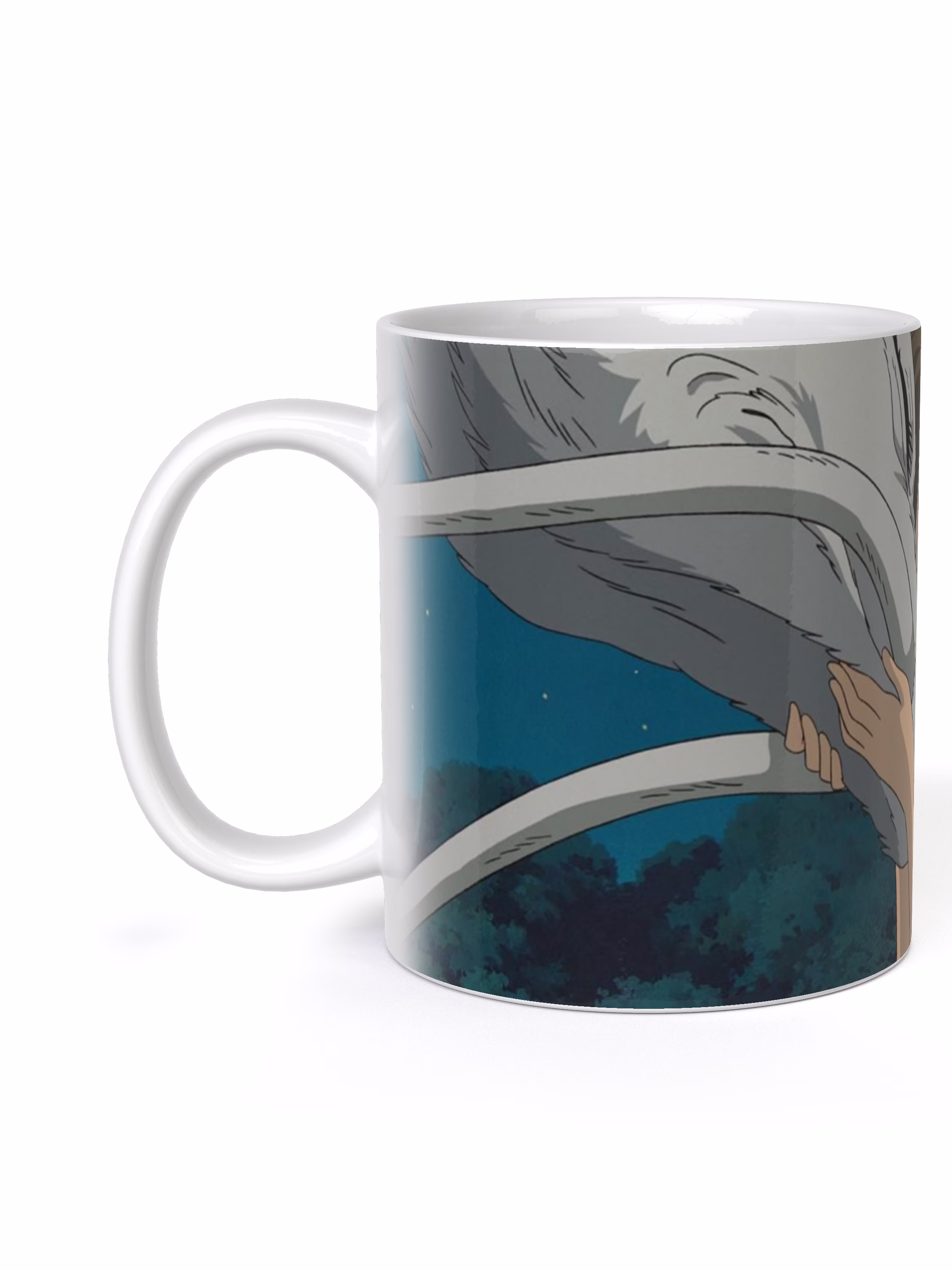 Кружка "Унесенные призраками Тихиро и Хаку объятия"