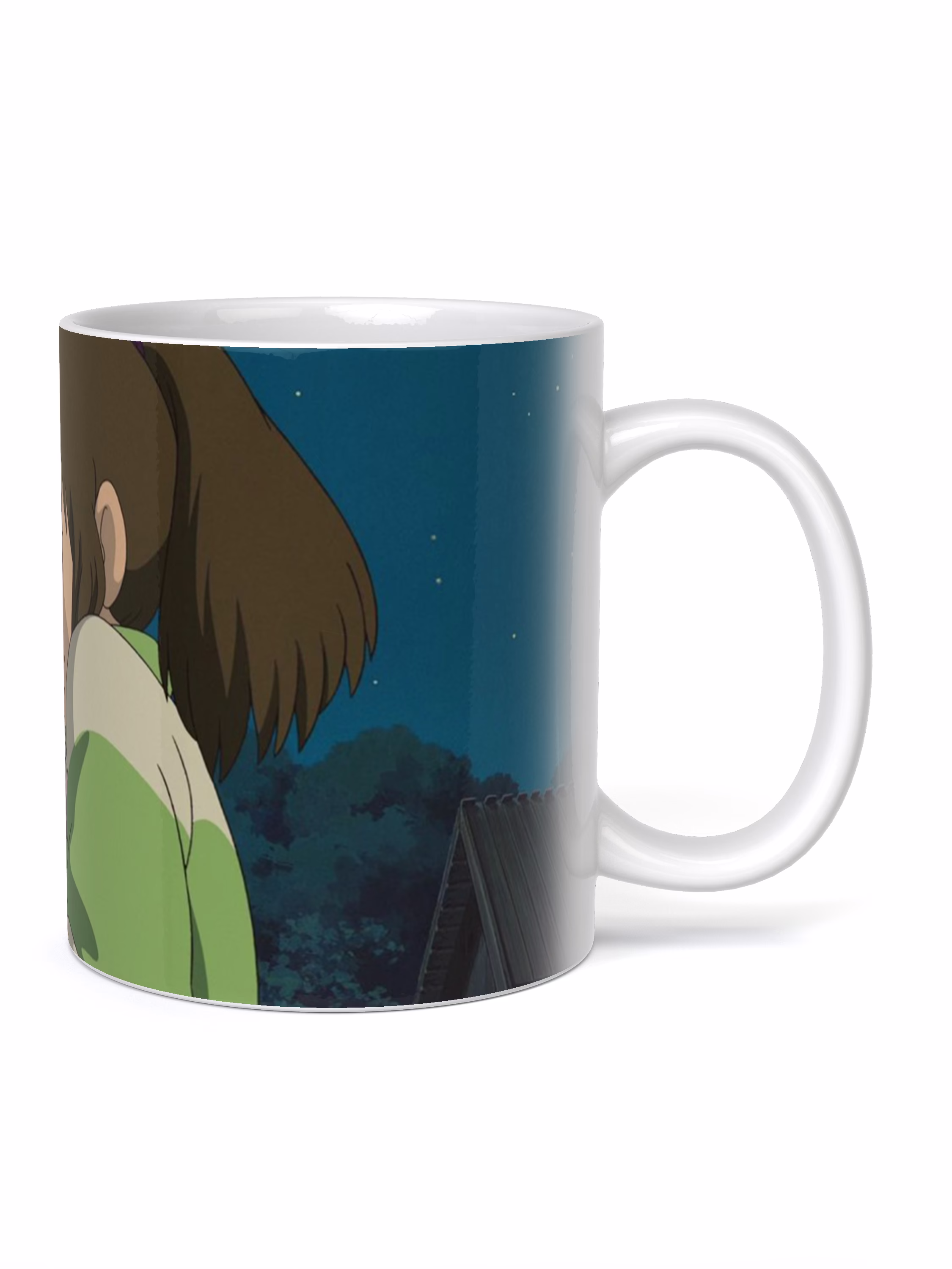 Кружка "Унесенные призраками Тихиро и Хаку объятия"