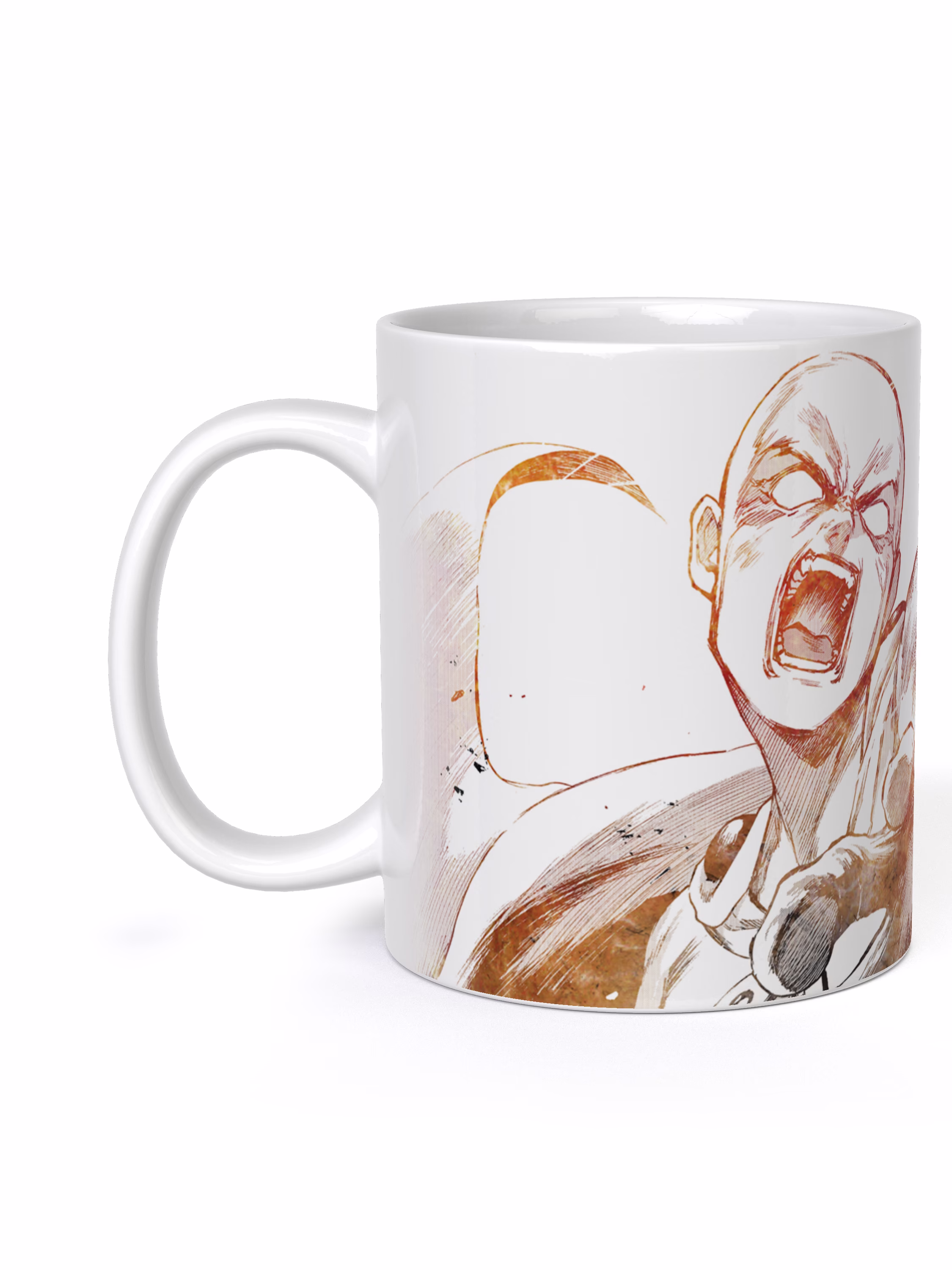 Кружка "Ванпанчмен манга Сайтама"