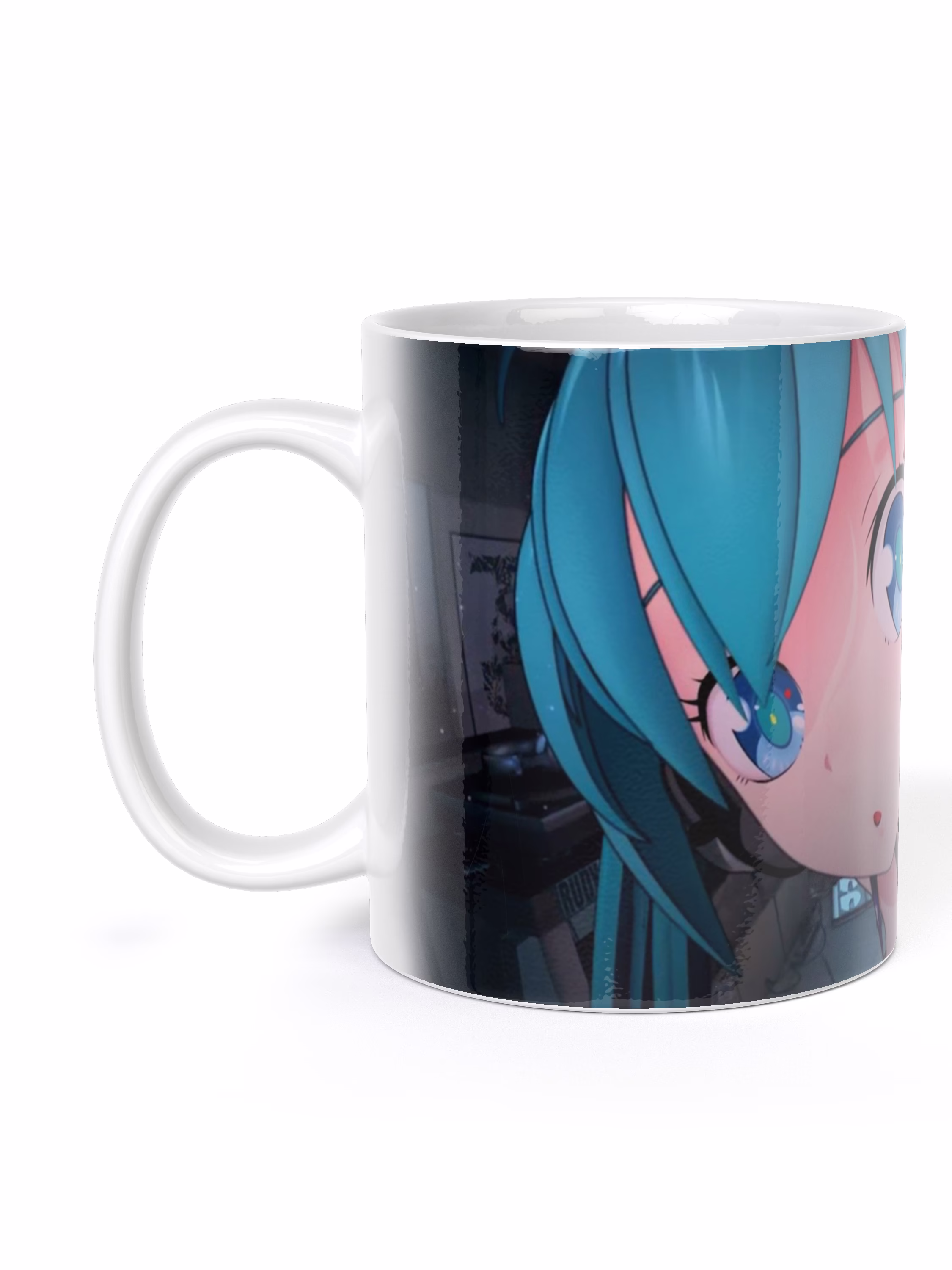 Кружка "Вокалоид Хацунэ Мику (крупный план)"