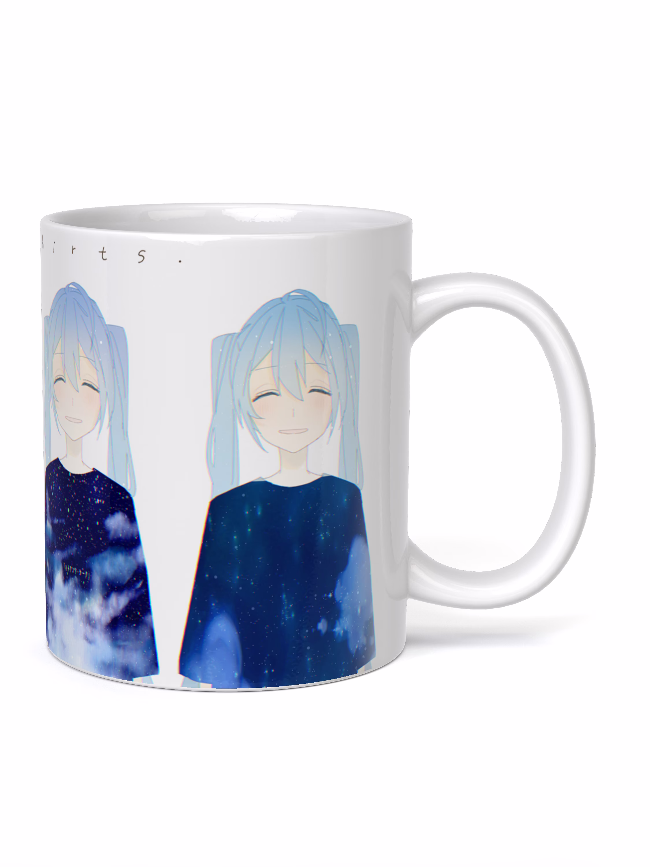 Кружка "Вокалоиды Хацуне Мику небо"