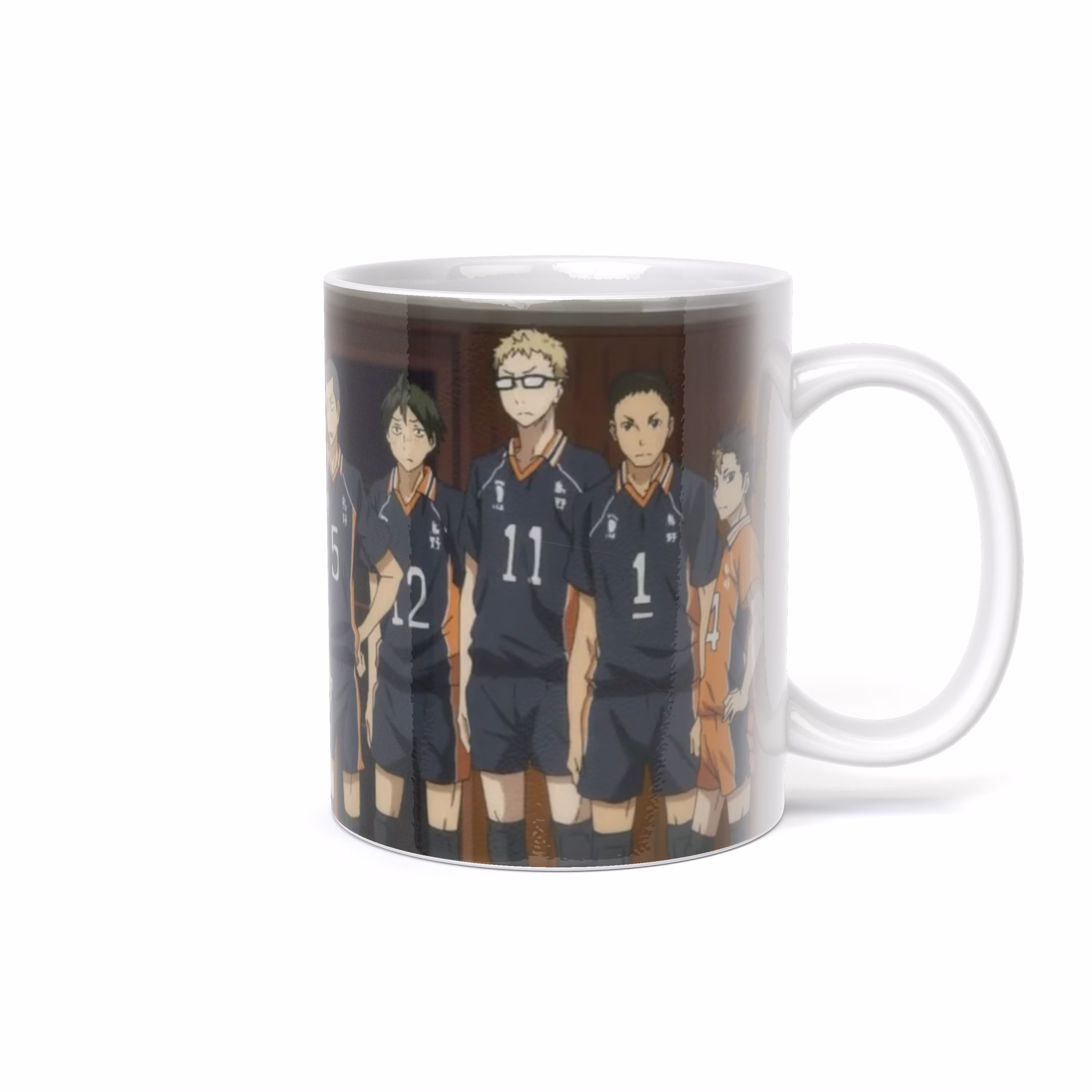 Кружка "Волейбол команда воронов"