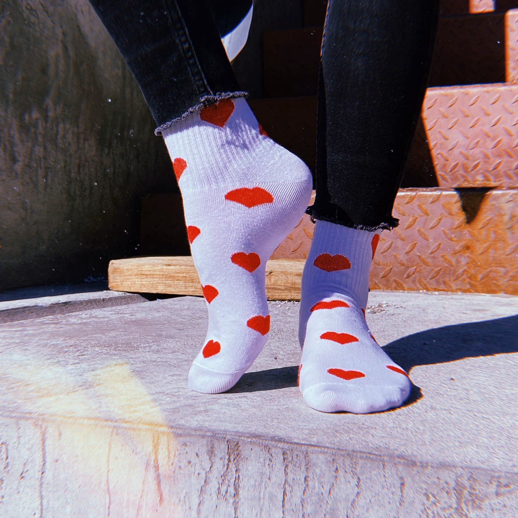 Носки "Сердечки"