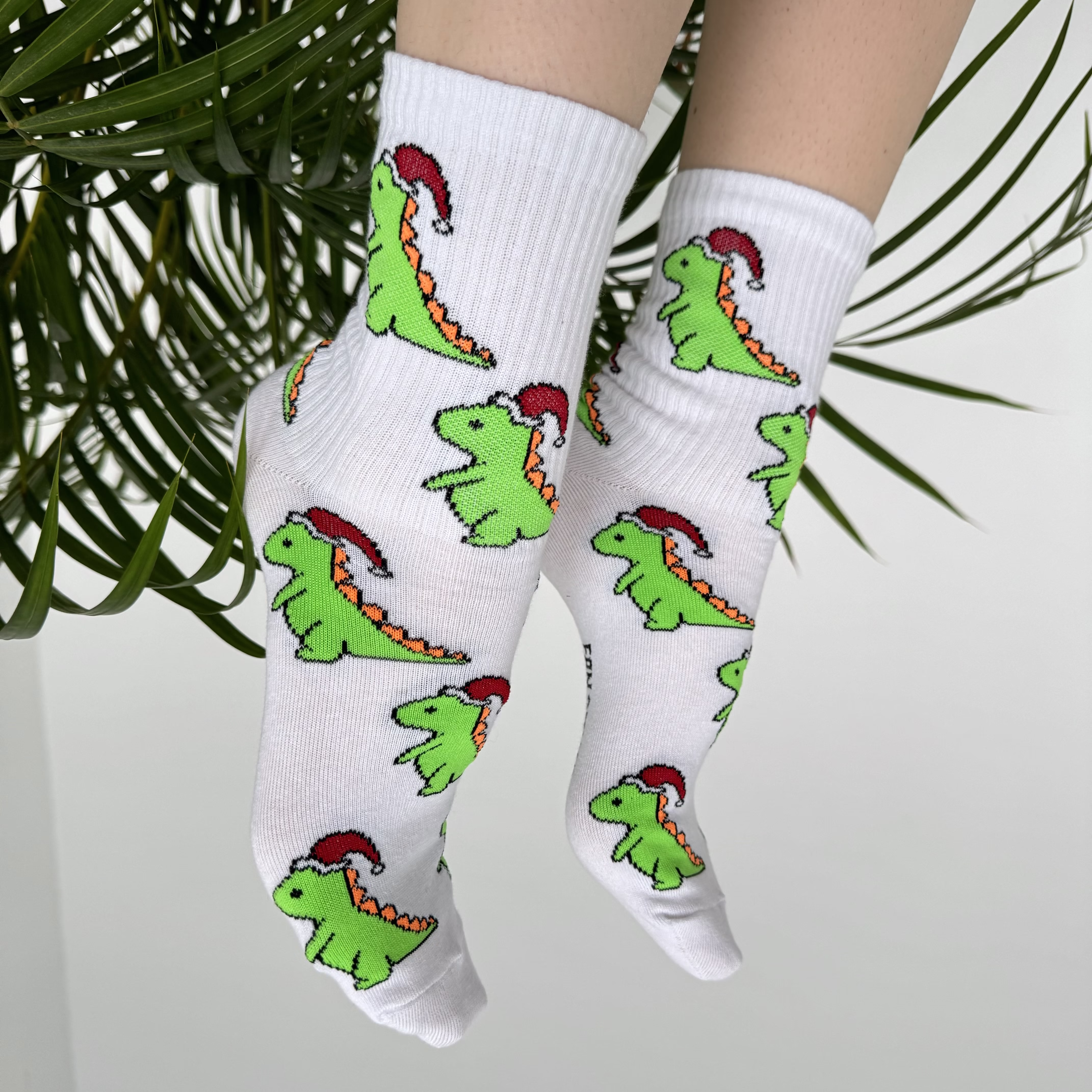 Носки "Тираннозавр НГ"  Новогодняя коллекция