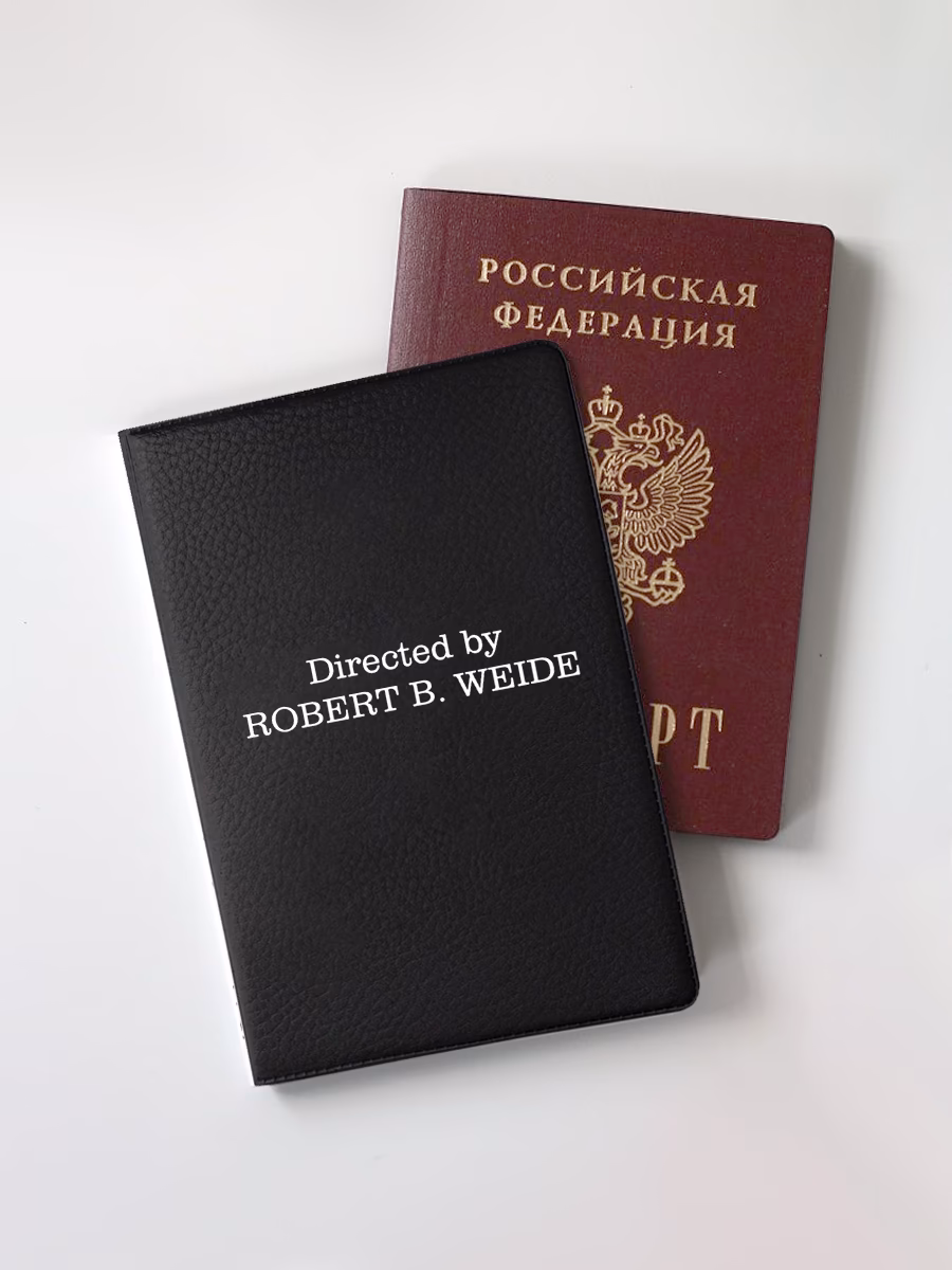 Обложка для паспорта "Directed by ROBERT B. WEIDE"