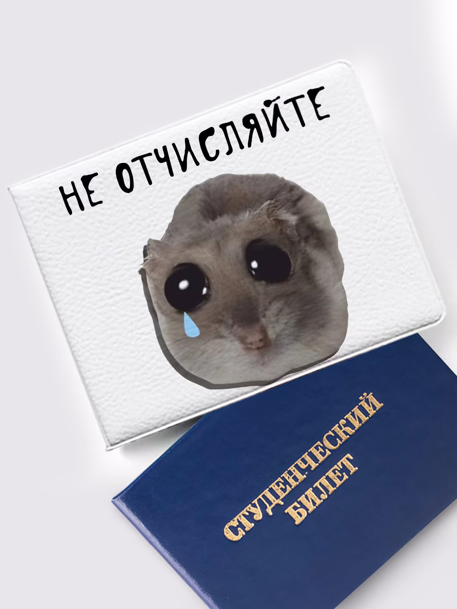 Обложка на студенческий «Не отчисляйте»