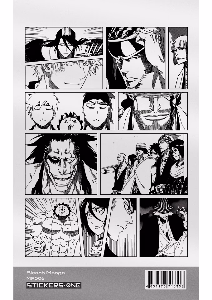 Стикерпак А6 Bleach Manga