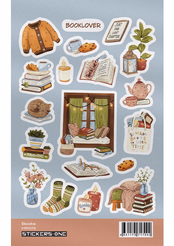 Стикерпак А6 Books