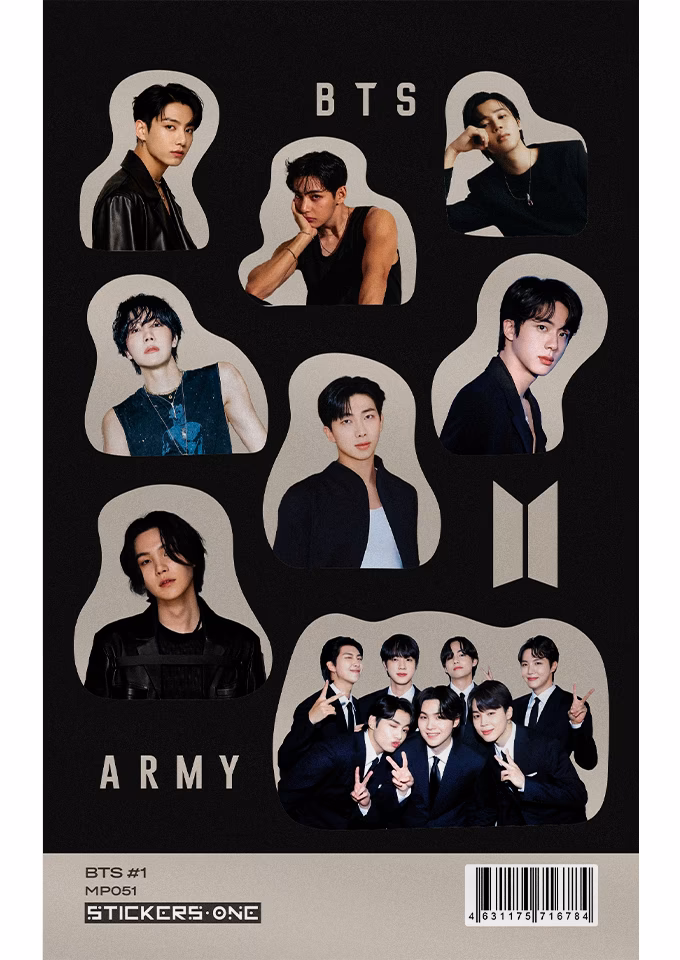 Стикерпак А6 BTS #1