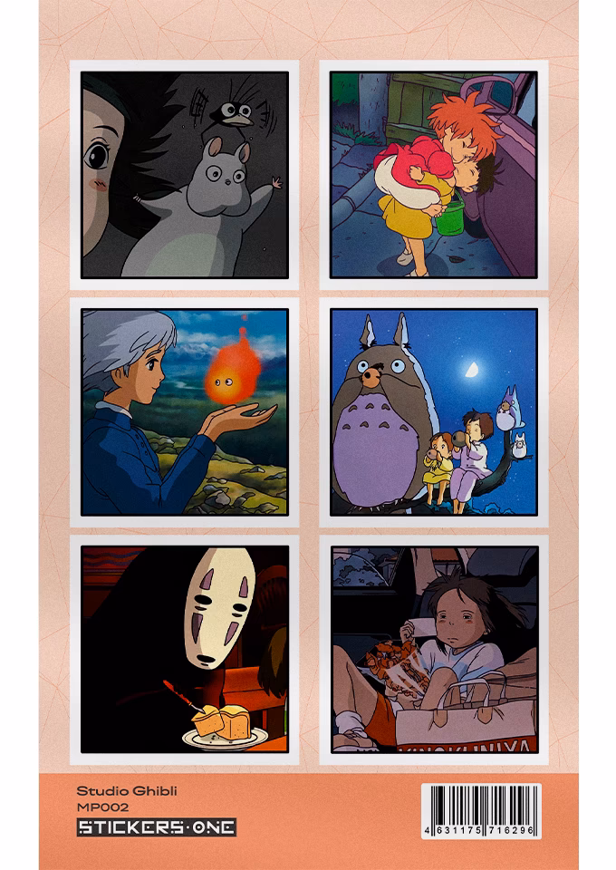 Стикерпак А6 Ghibli