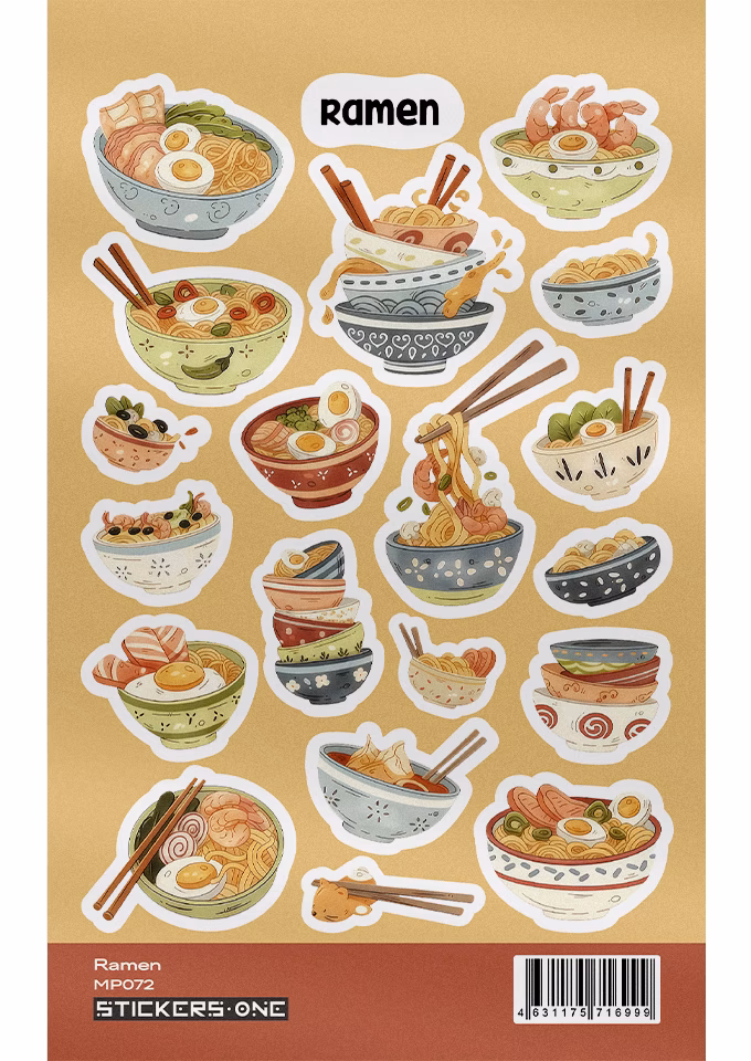 Стикерпак А6 Ramen