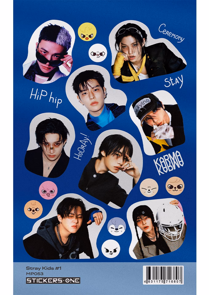 Стикерпак А6 Stray Kids #1