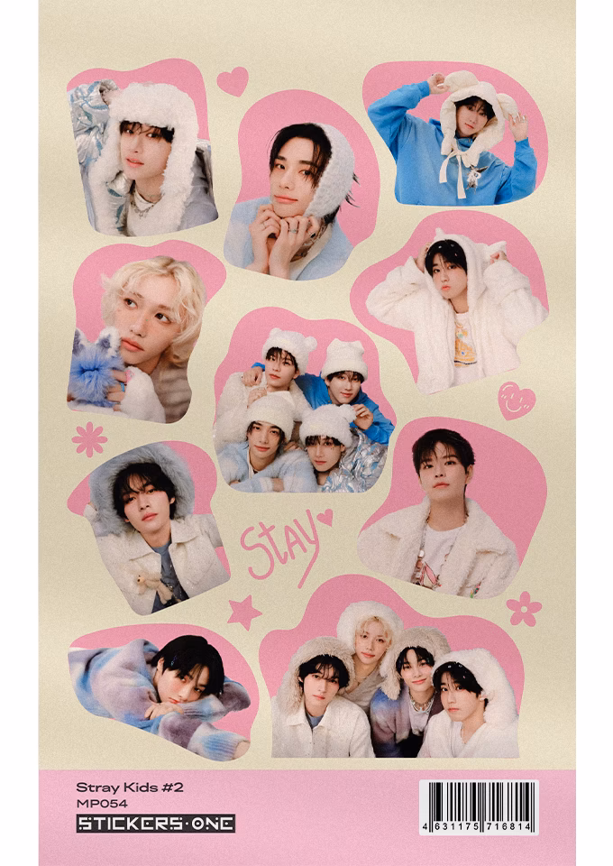 Стикерпак А6 Stray Kids #2