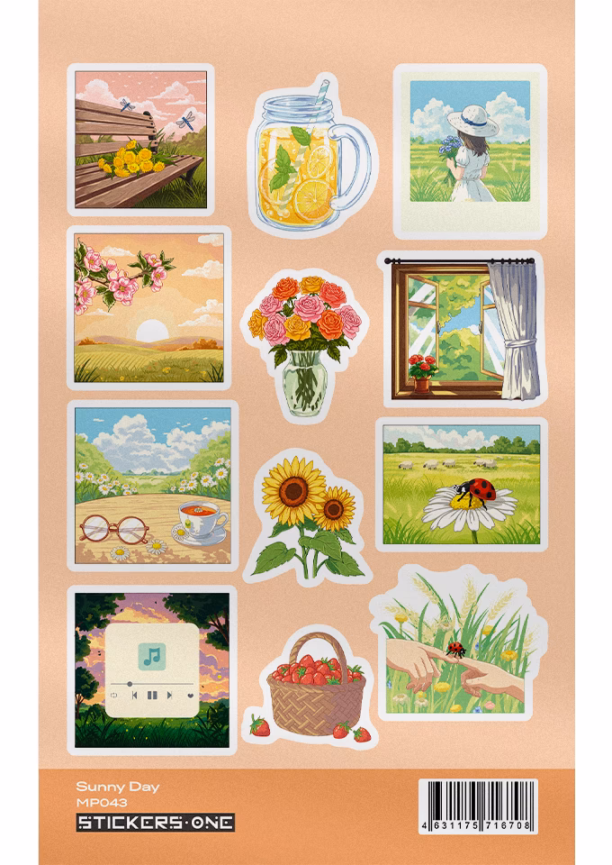 Стикерпак А6 Sunny Day