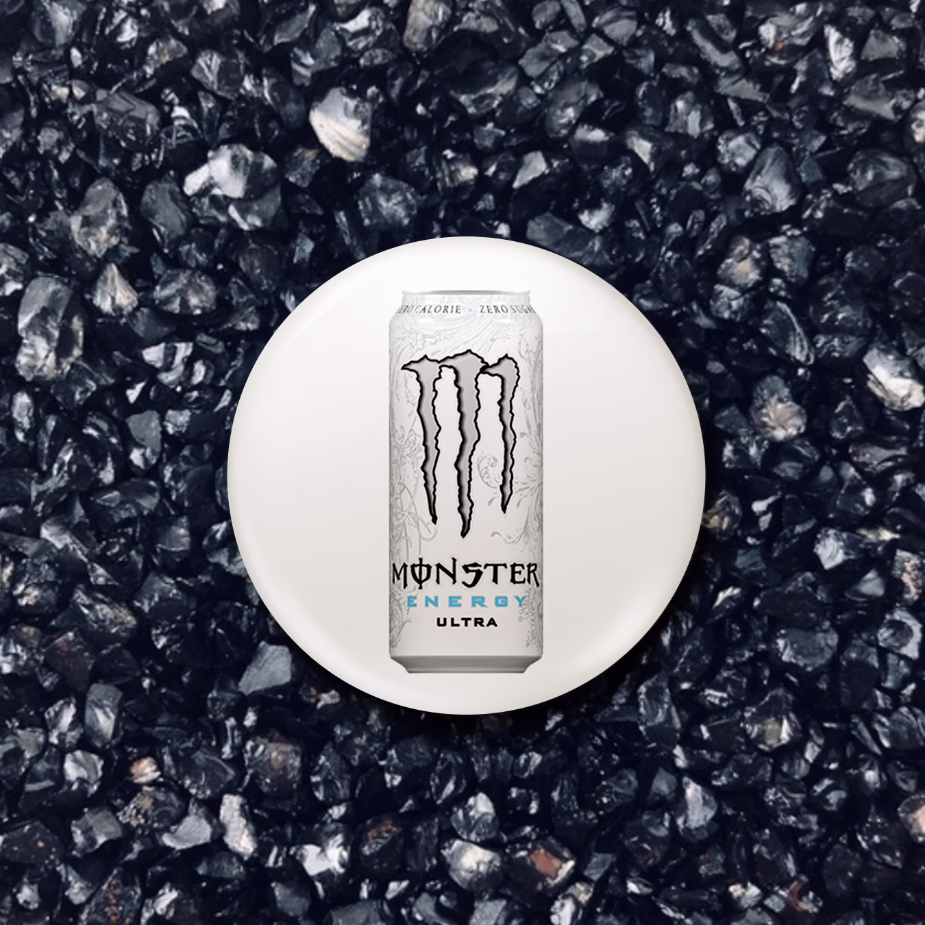 Значок "Белый монстр энергетик"