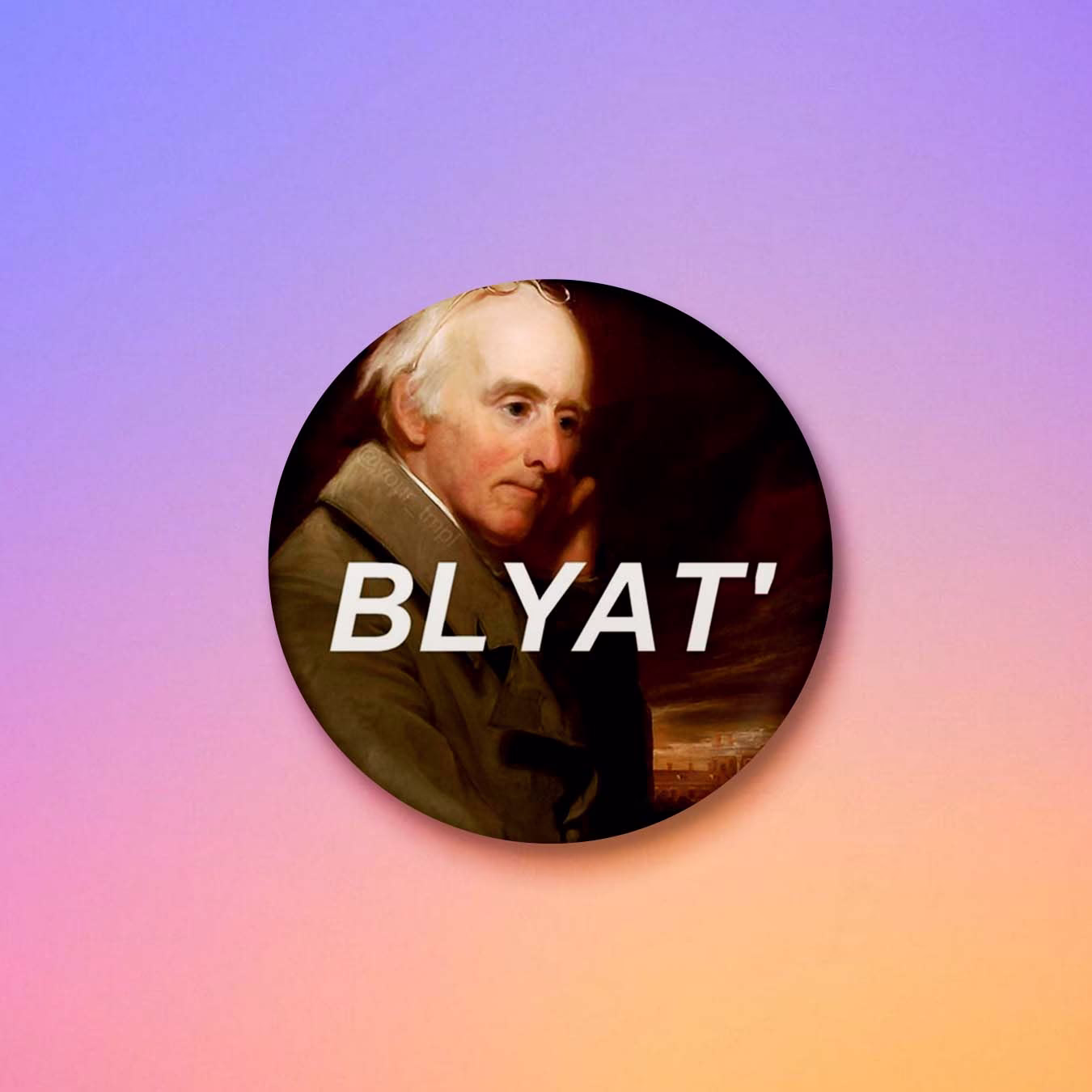 Значок "Blyat" sale