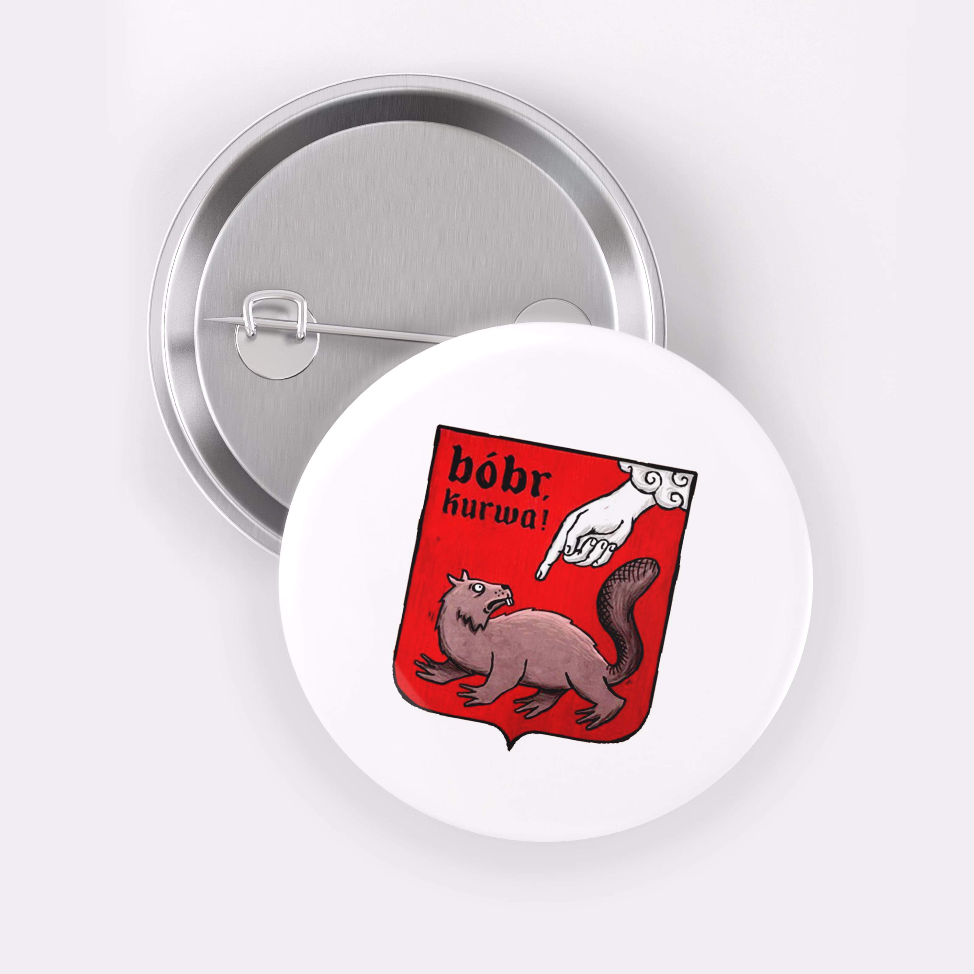 Значок "Бобр курва Герб" sale